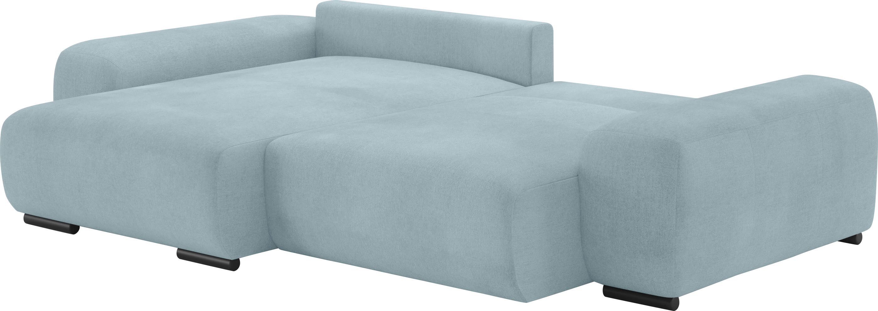 Mr. Couch Hoekbank Sundance II Doorlopende slaper met EasyBett-slaapfunctie, bedlade