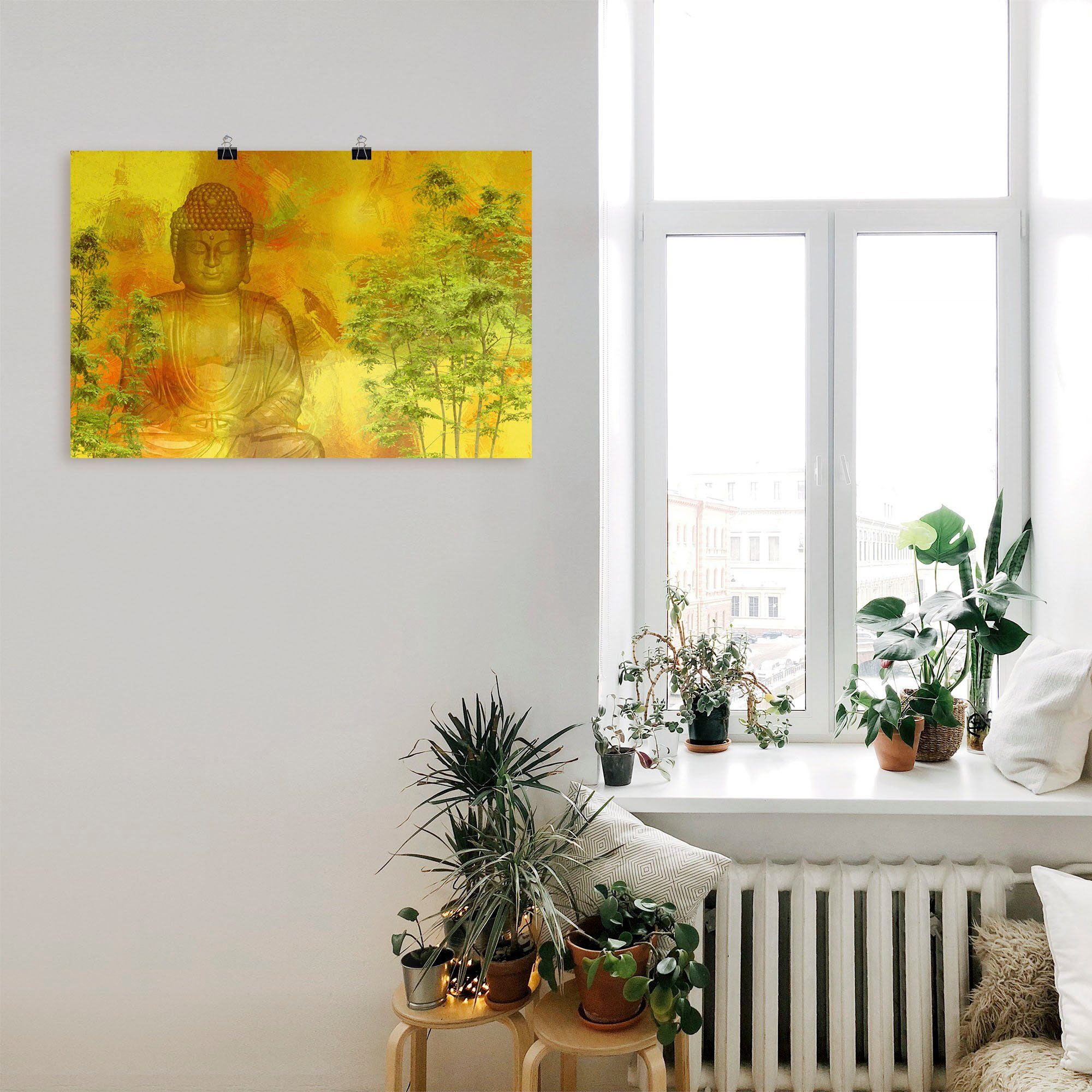 Artland Artprint Kracht verzamelen als artprint van aluminium, artprint voor buiten, artprint op linnen, poster in verschillende maten. maten