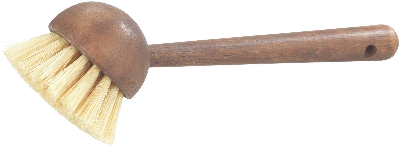 WENKO Dispenser voor afwasmiddel Afwas-set van bamboe met doseerder, utensilienhouder, spons en 2 afwasborstels (set, 5-delig)