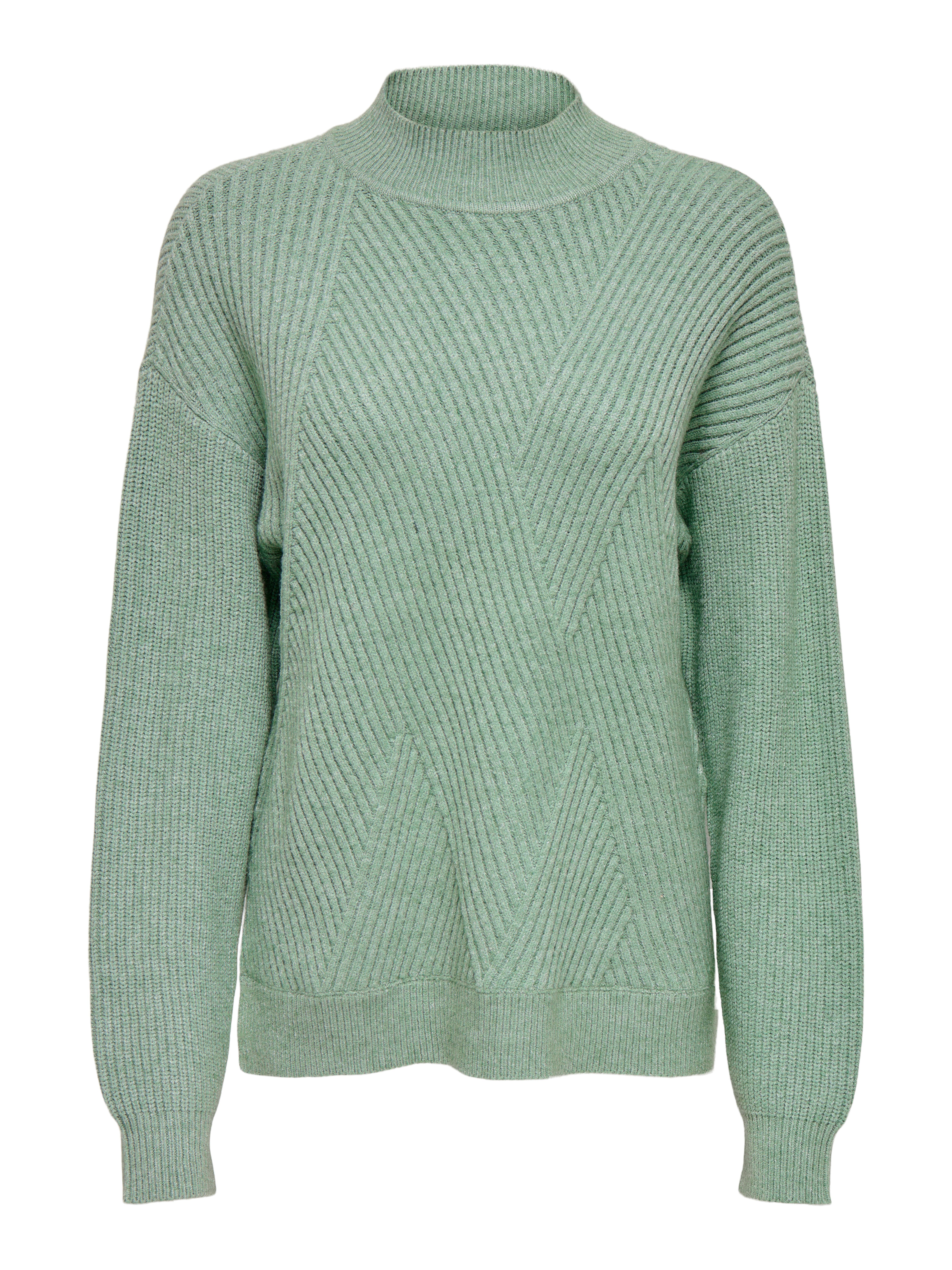 Only Gebreide trui ONLNELI LS HIGHNECK RIB PULLOVER EX KNT