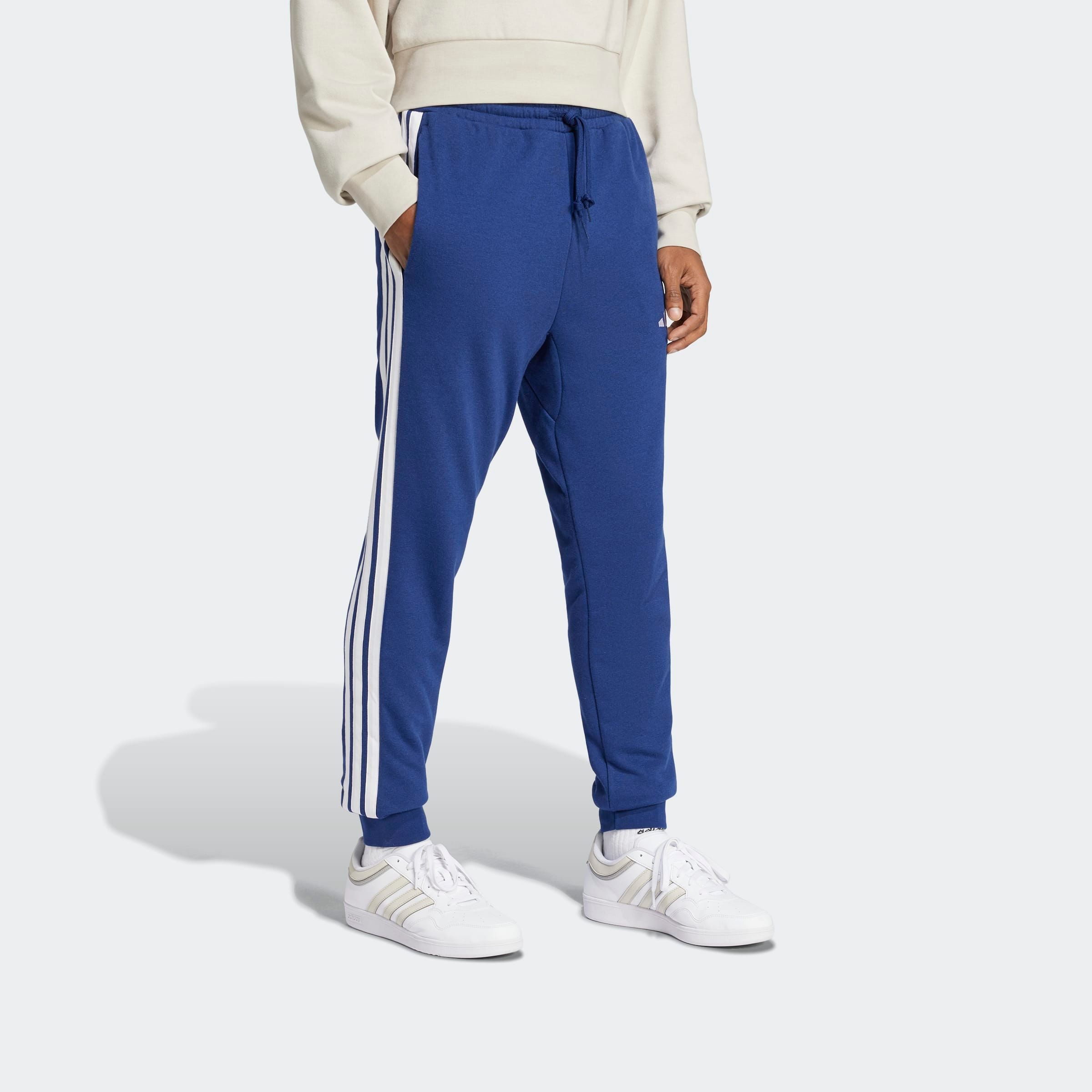 adidas Sportswear Sportbroek M 3S FT TC PT Joggingbroek van zacht French Terry materiaal (1-delig)