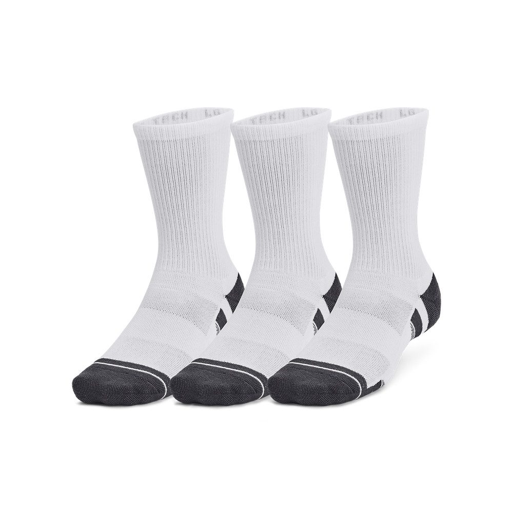 Under Armour® Tennissokken Unisex UA Performance Tech-Crew-Sokken in 3-Pack (3 paar)