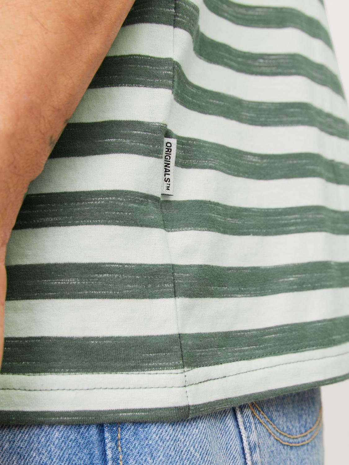 Jack & Jones T-shirt JORTAMPA STRIPE TEE SS CREW NECK