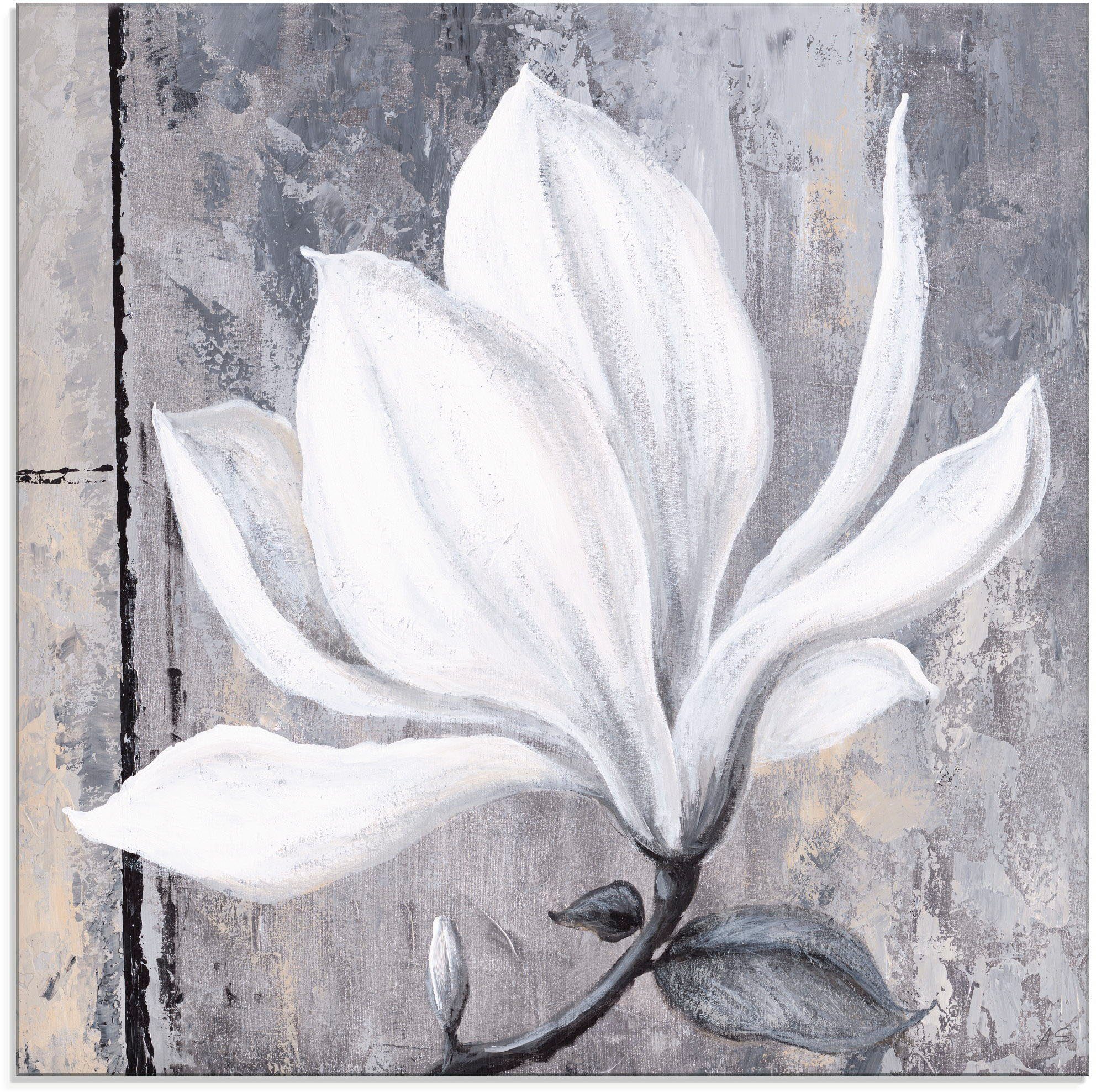 Artland Print op glas Klassieke magnolia (1 stuk)