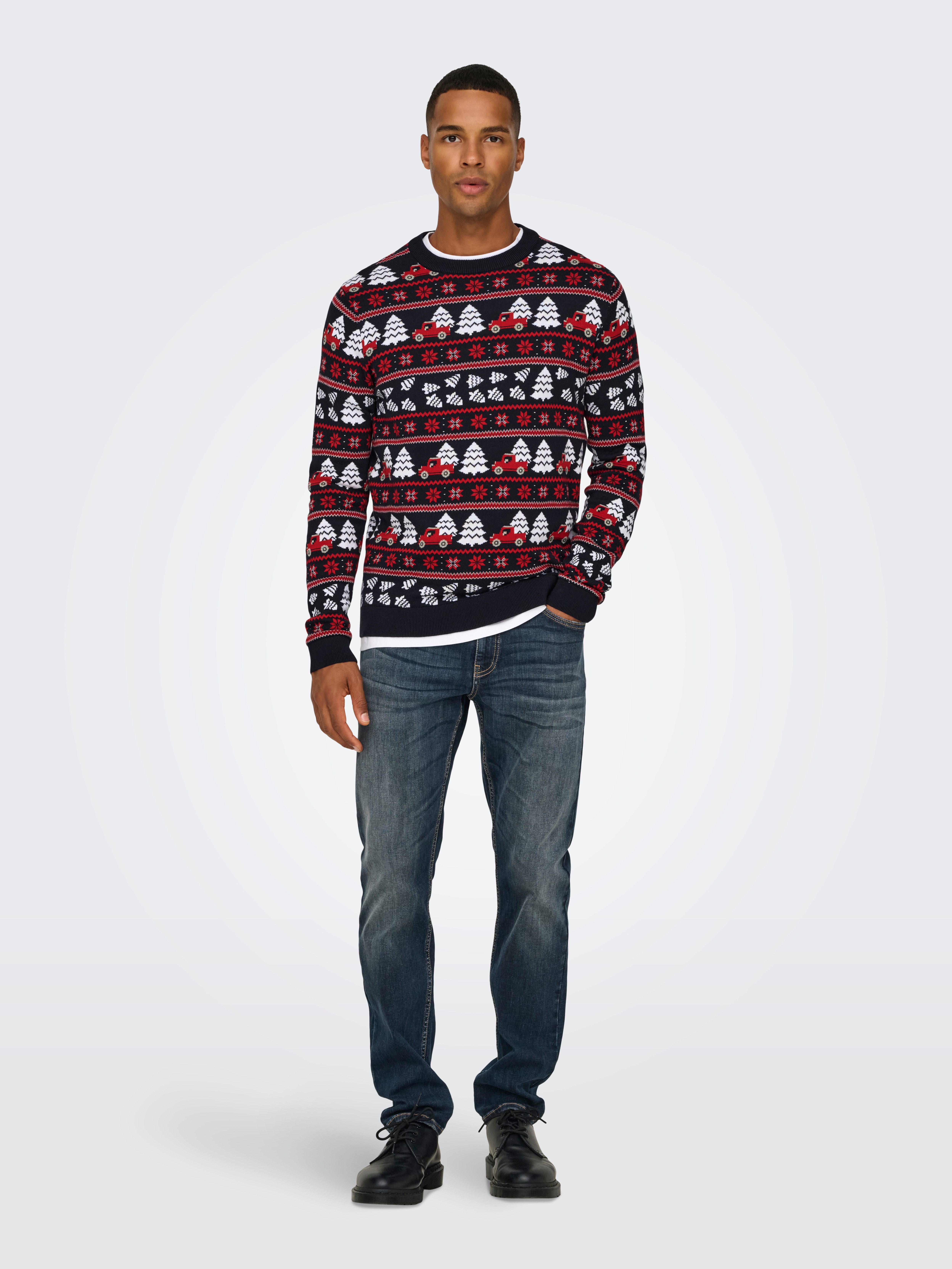 ONLY & SONS Trui met ronde hals