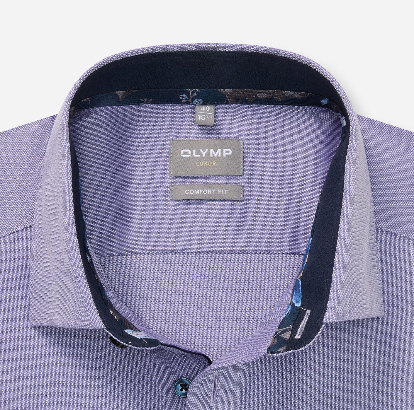 OLYMP Overhemd met lange mouwen LUXOR New-Kentkraag, overhemd, comfort fit