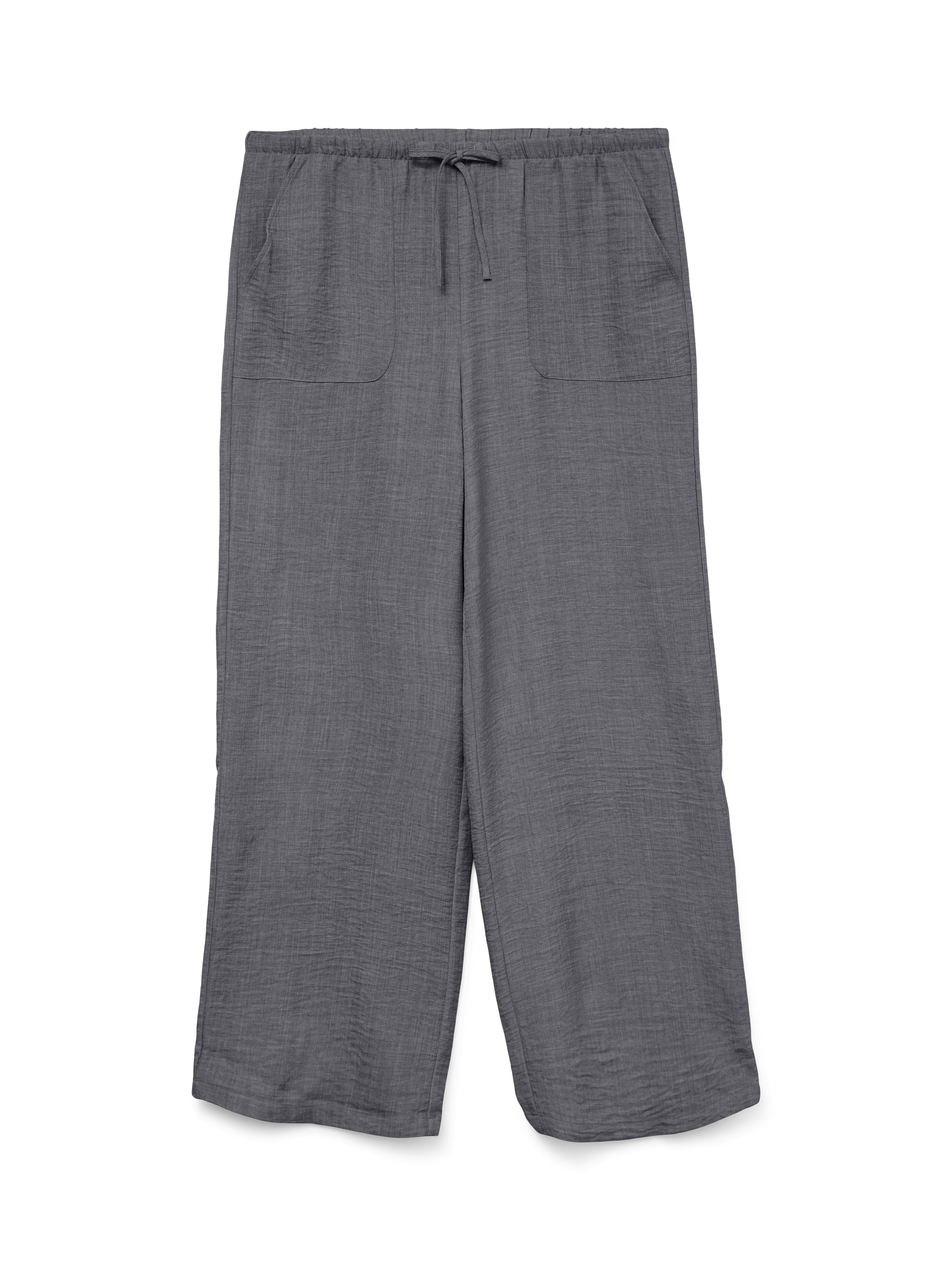 Vero Moda Comfortbroek VMMELANEY HW LOOSE PANT WVN GA NOOS