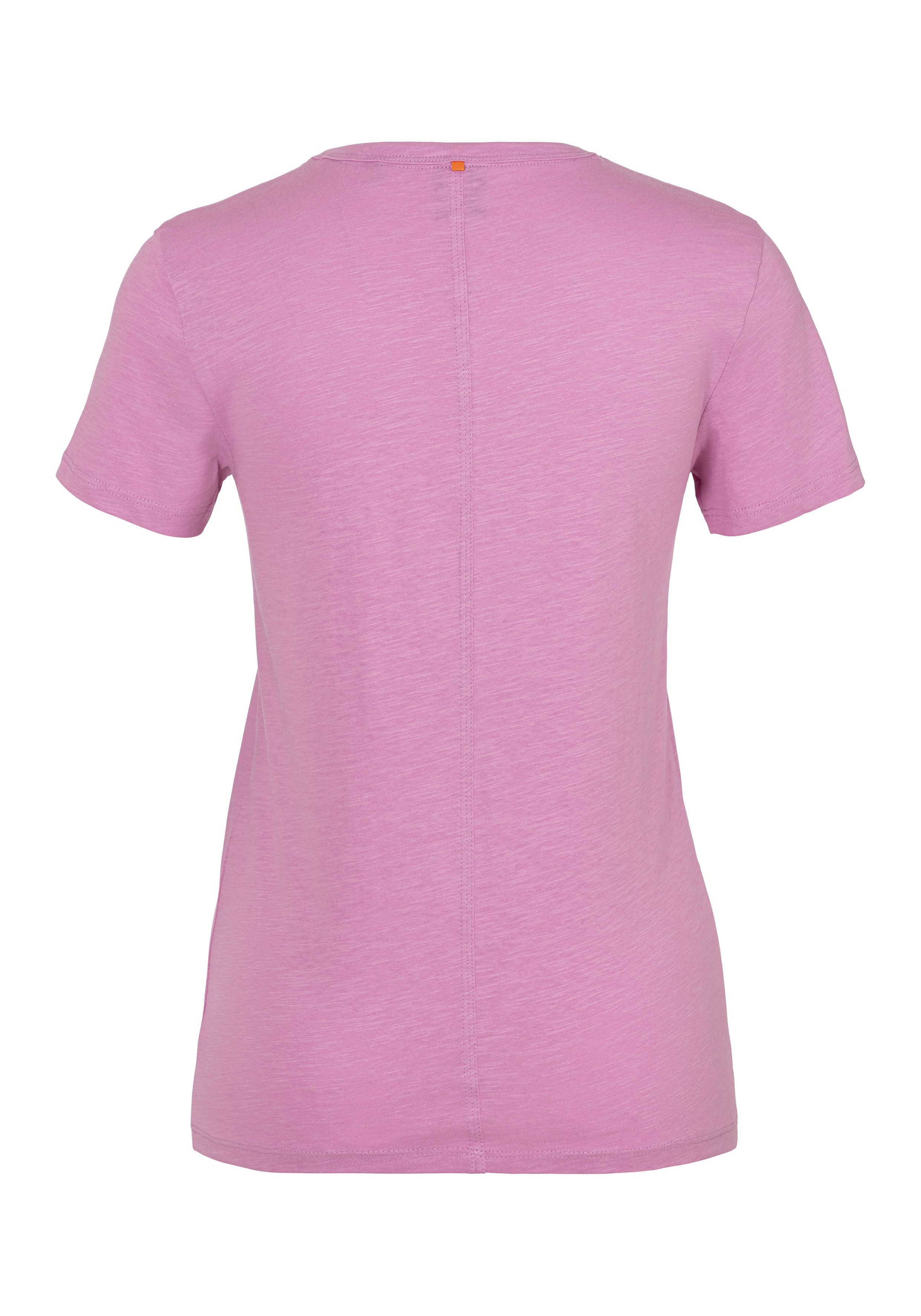 Boss Orange T-shirt met contrasterende gekleurde boss print