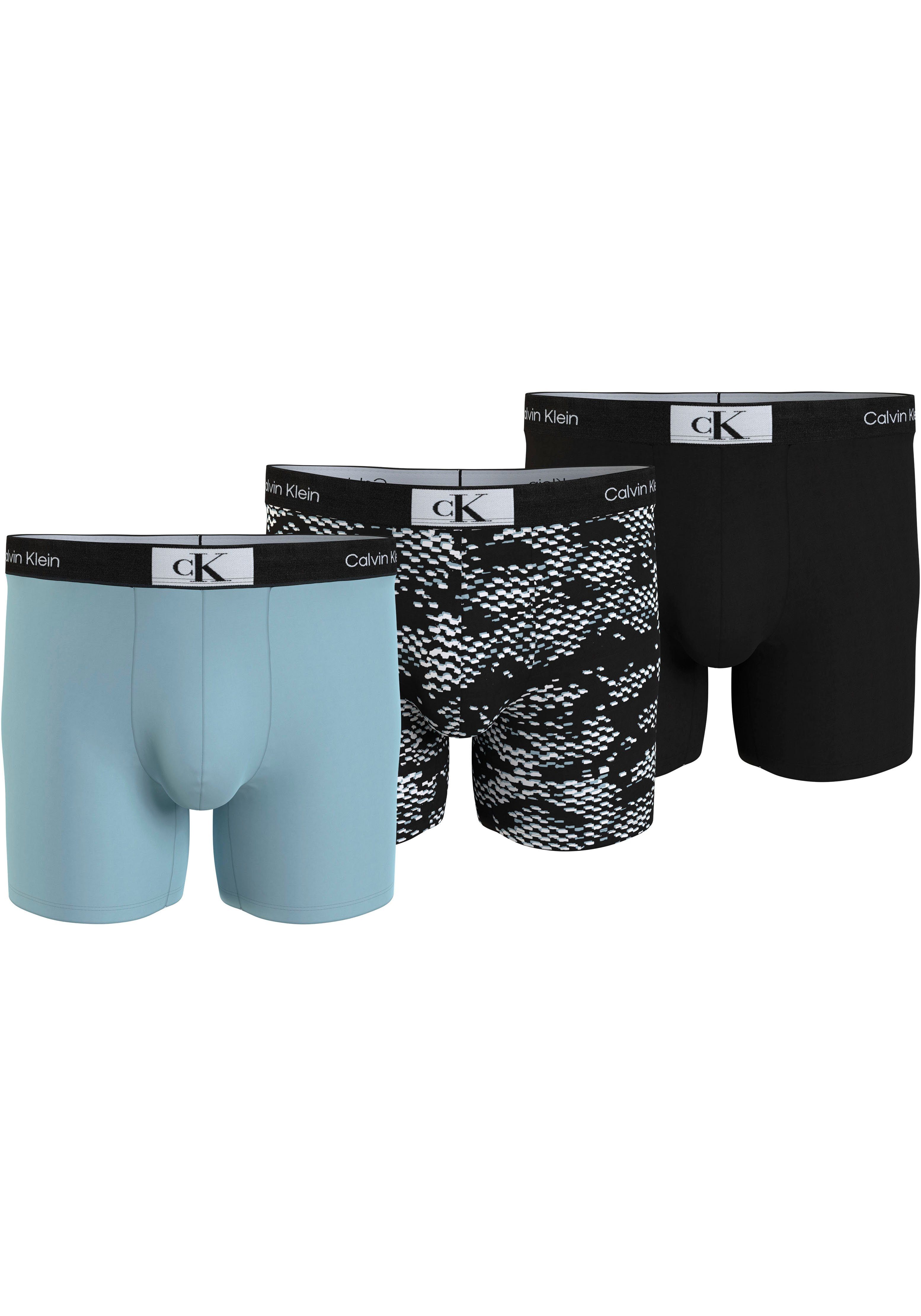 Calvin Klein Boxershort BOXER BRIEF 3PK met elastische logo-band (3 stuks)