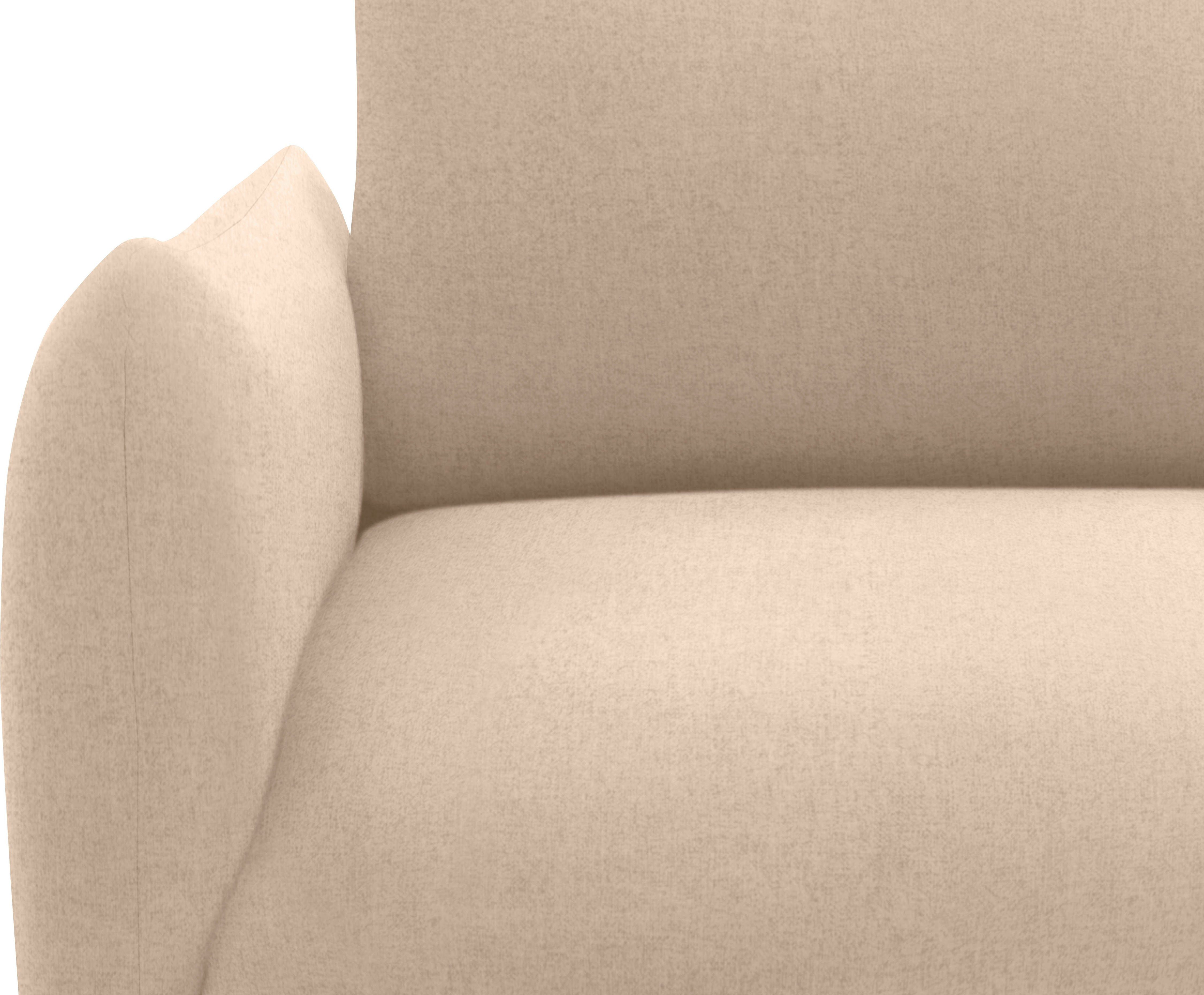 DOMO collection Fauteuil 700023 veelzijdig als lounge stoel, relaxligstoel en logeerbed Slaapfunctie, bonellvering, stabiele ligoppervlak ca. 70 x 195 cm