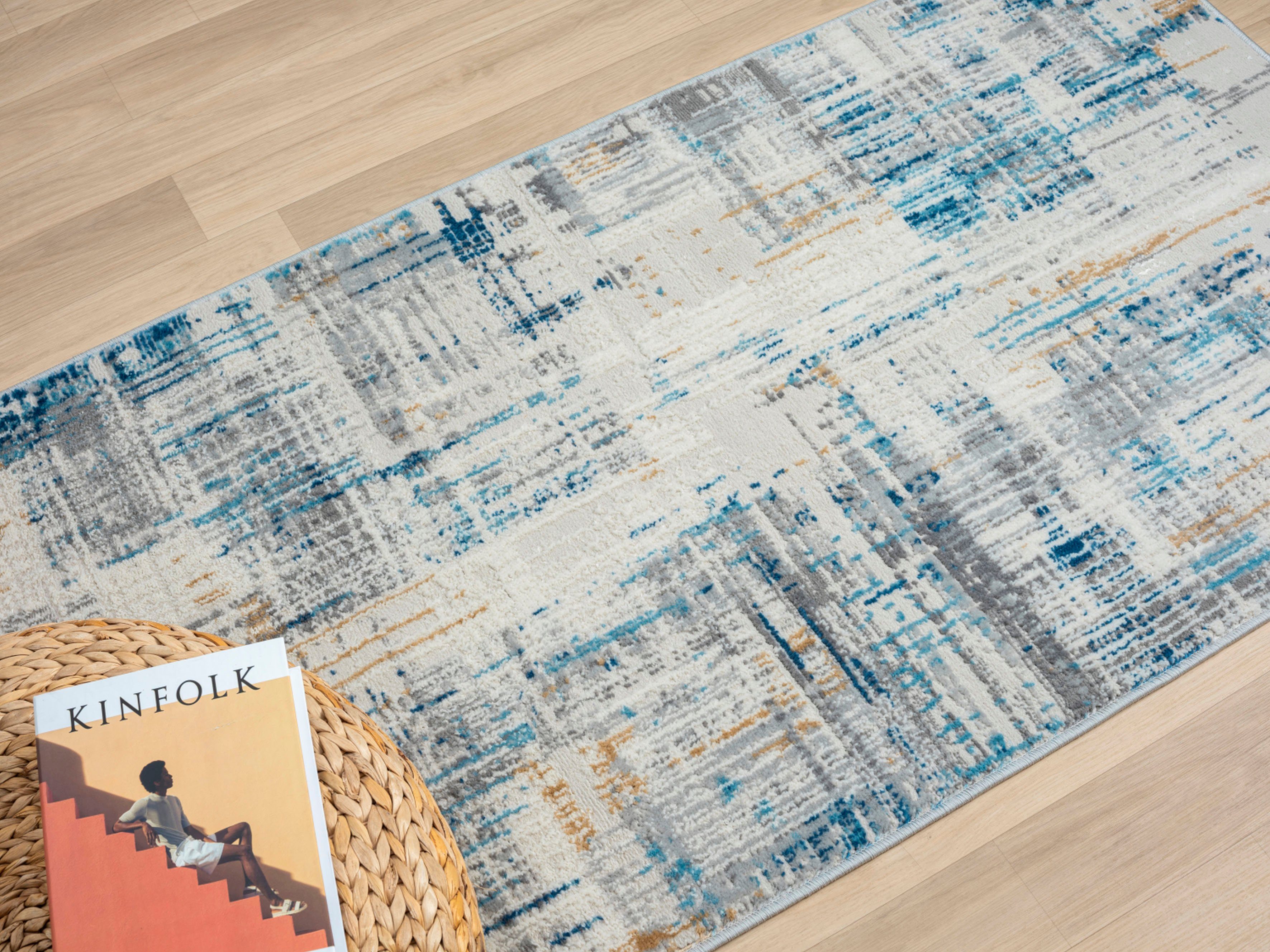 Myflair Möbel & Accessoires Vloerkleed Mijn strepen voorraadopruiming Kortpolig, retro-ontwerp, bijzonder zacht door microvezel