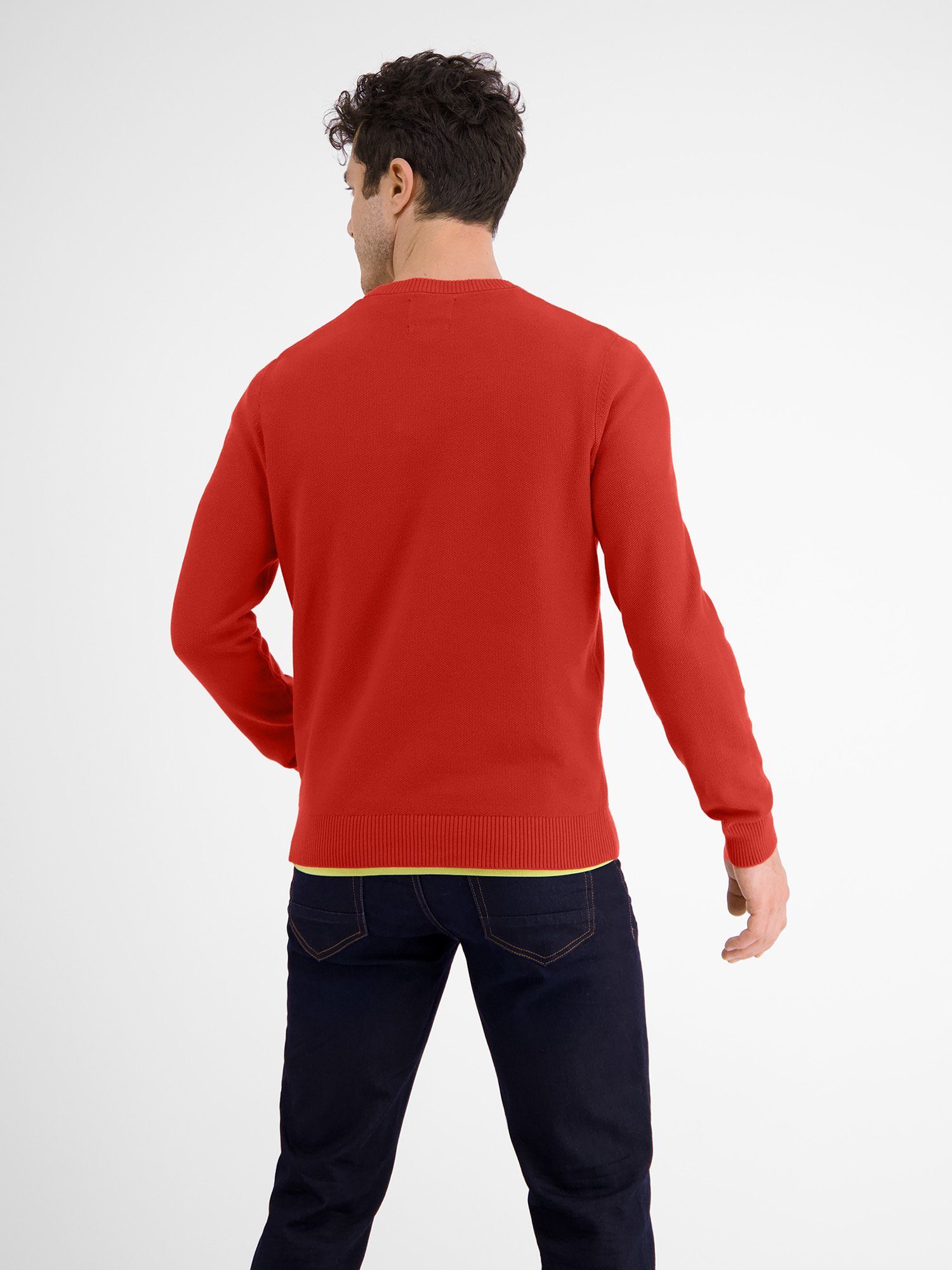 Lerros Gebreide trui LERROS crewneck gebreide pullover