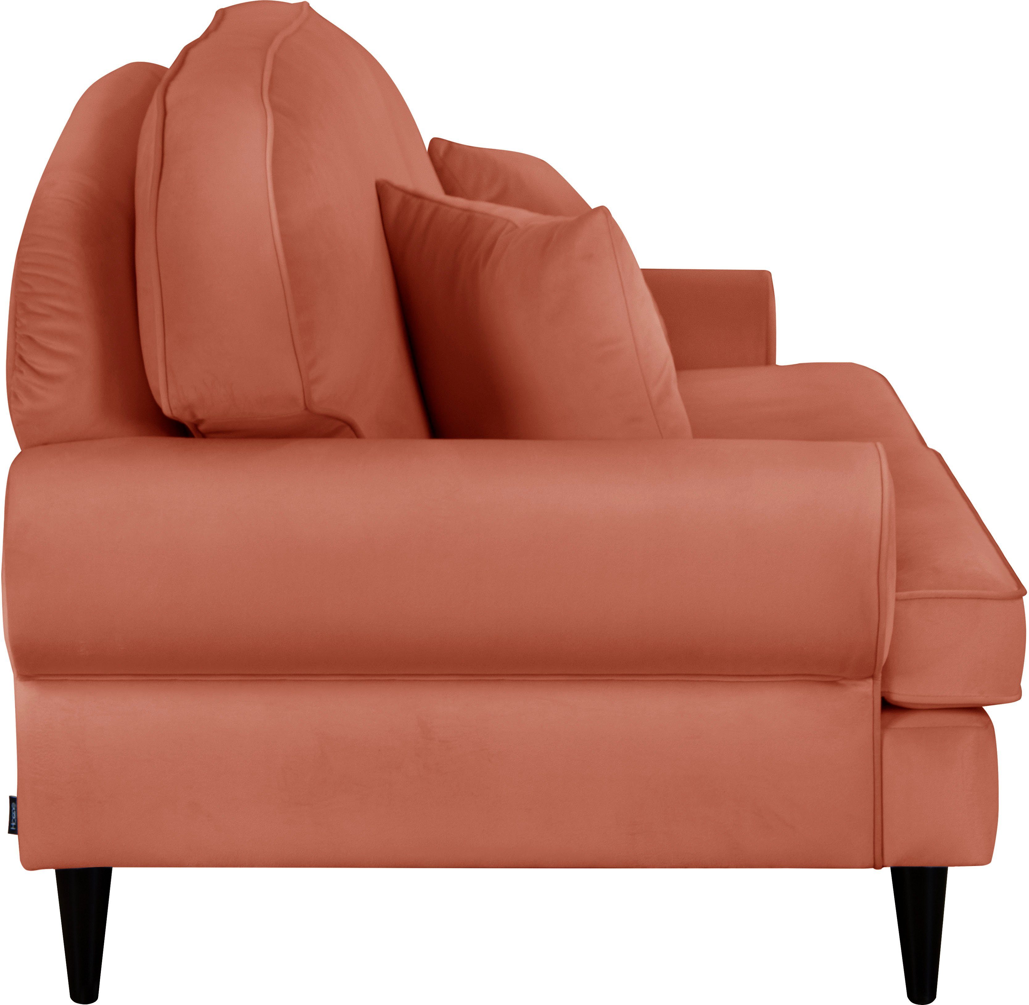 Home affaire 3-zitsbank Vitreux ook in bouclé-bekleding, incl. sierkussen