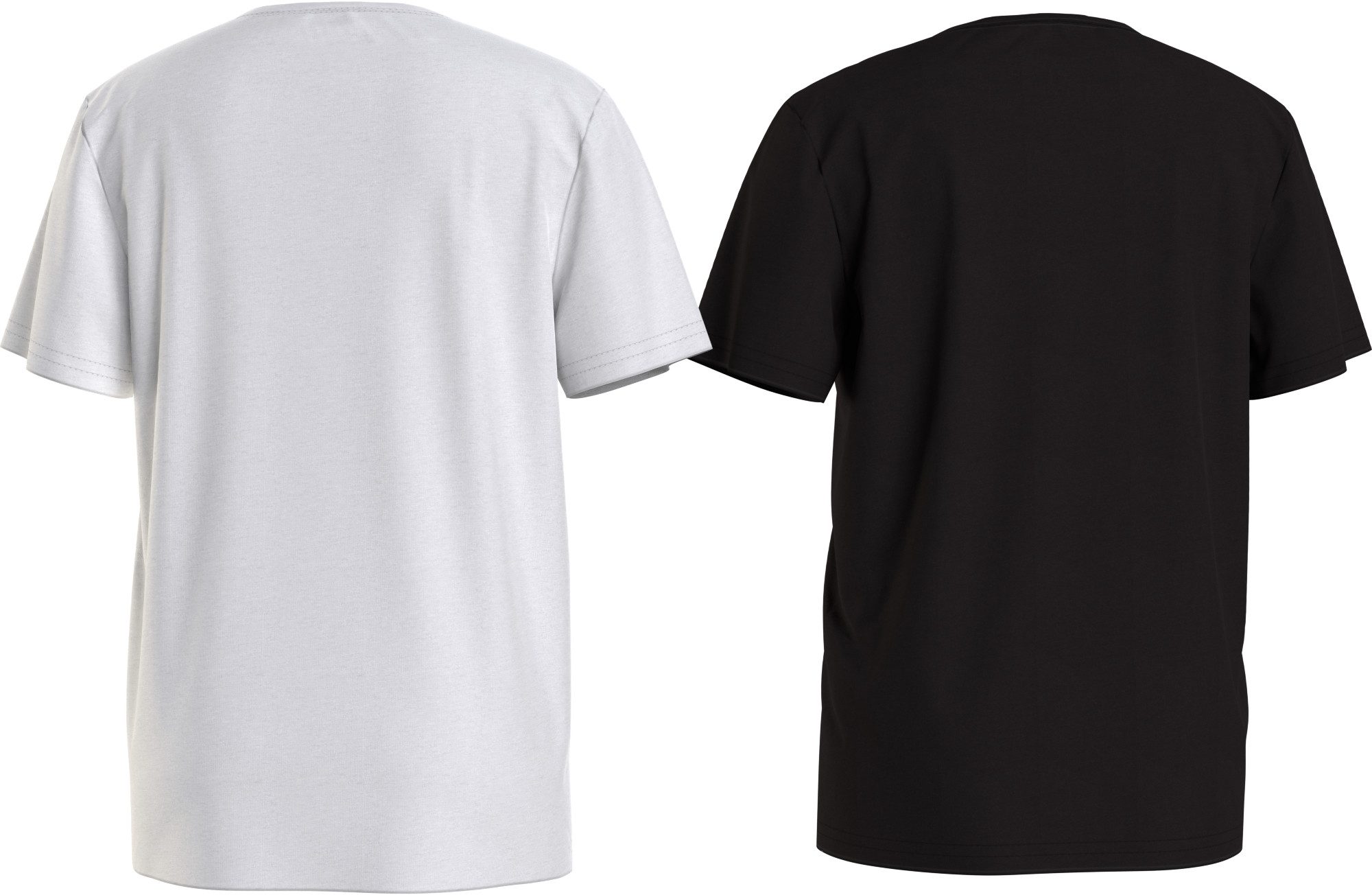 Calvin Klein T-shirt 2-PACK MONOGRAM TOP voor kinderen tot 16 jaar met logo-opdruk (2-delig)
