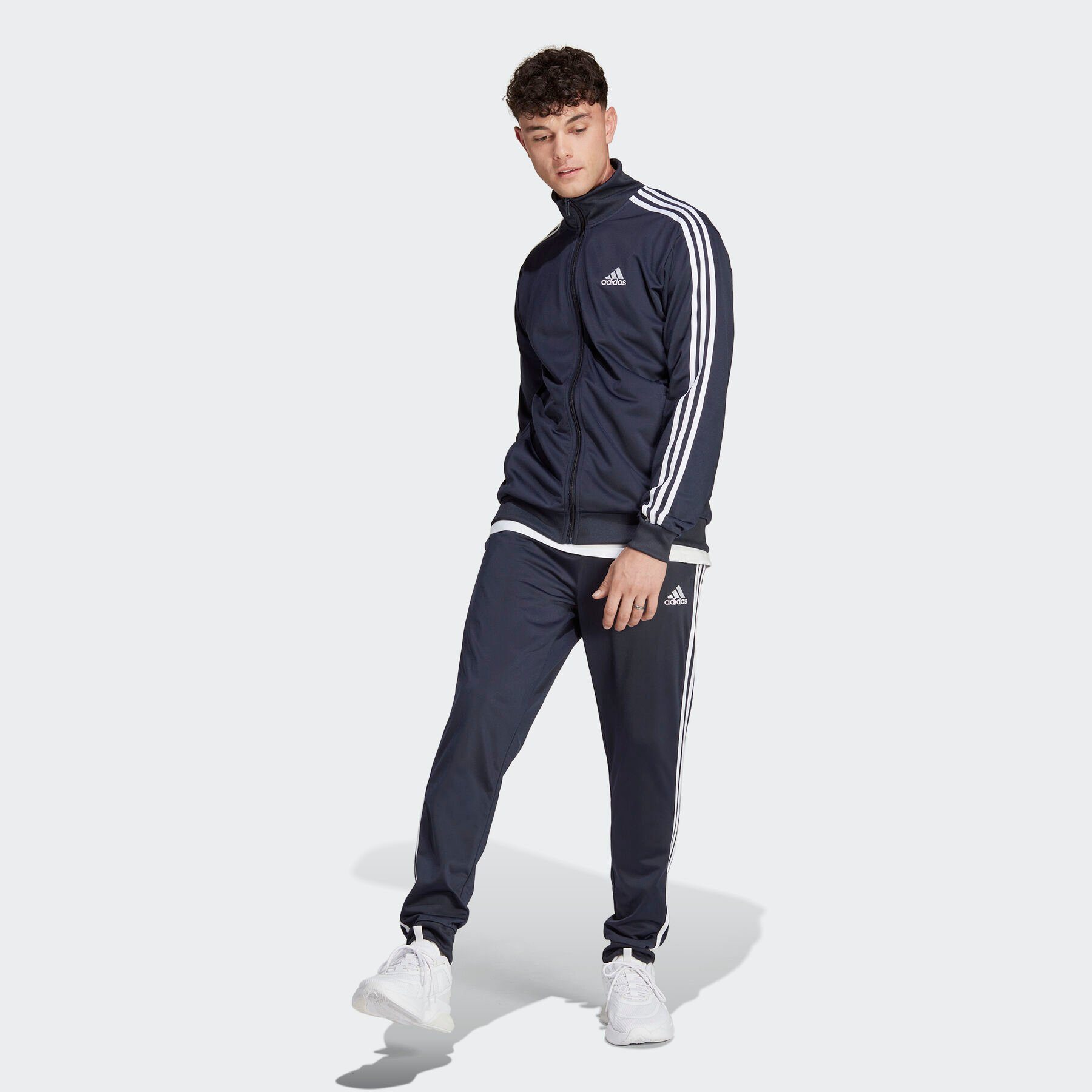 adidas Sportswear Trainingspak Basic 3-strepen tricot (2-delig)