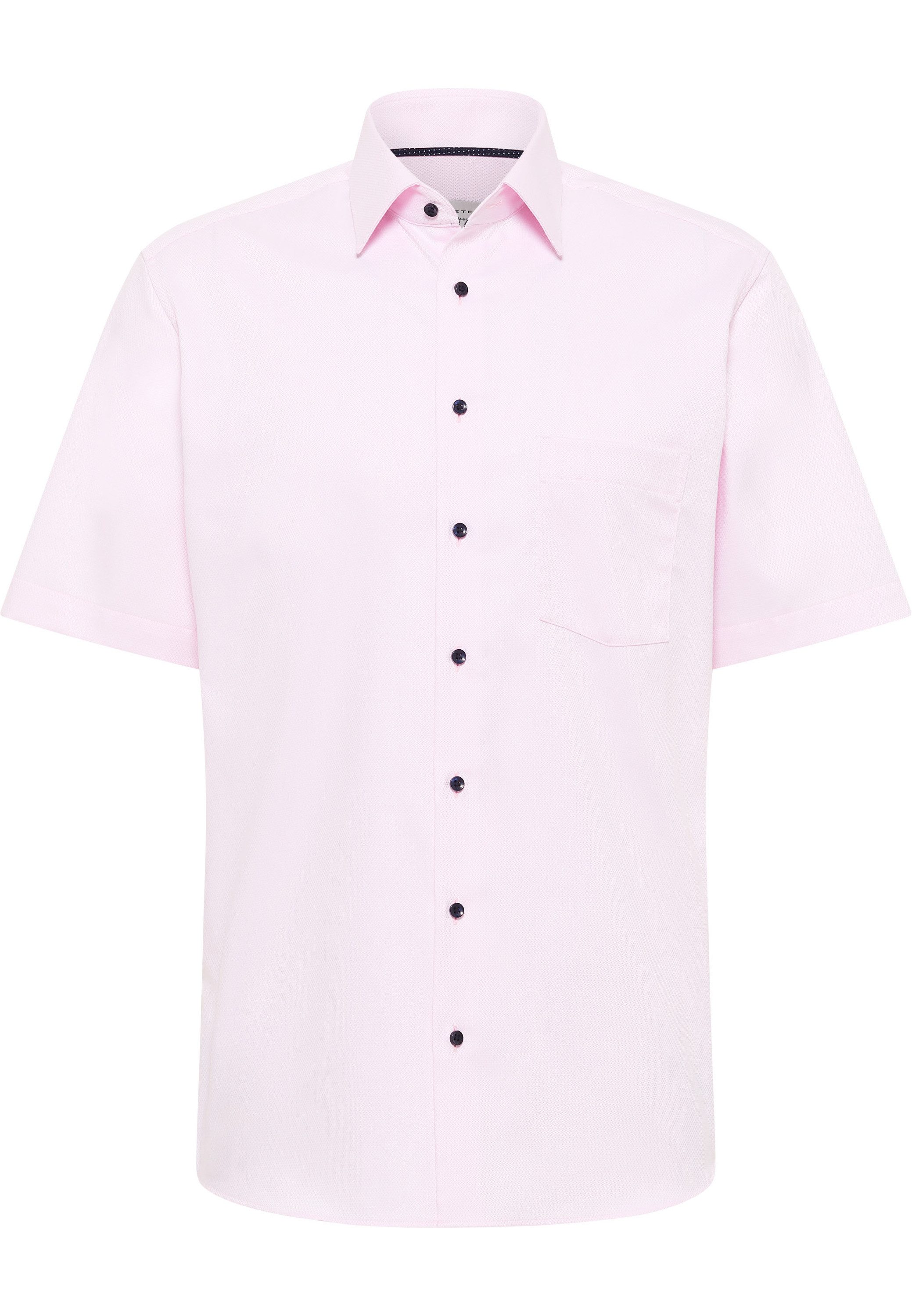 Eterna Overhemd met korte mouwen MODERN FIT NON IRON (strijkvrij)