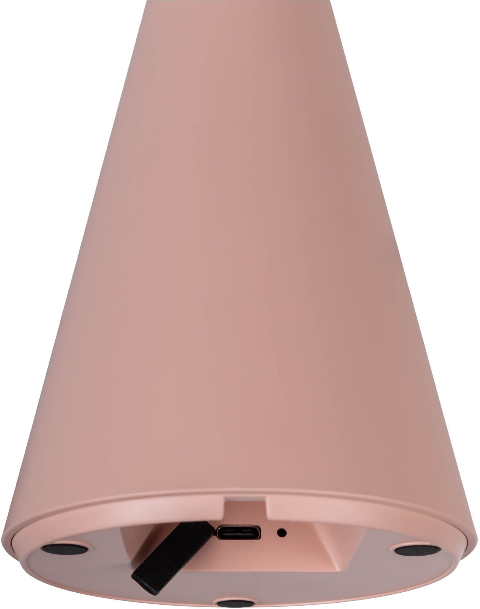 näve Led-tafellamp Palu Zonne-/accu-aangedreven, aanraking, dimbaar, geheugen, USB-C oplaadkabel, warmwit (1 stuk)