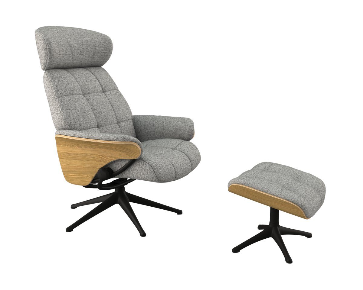 FLEXLUX Relaxfauteuil Skagen functionele stoel, gestoffeerde stoel, armleuning, TV-fauteuil