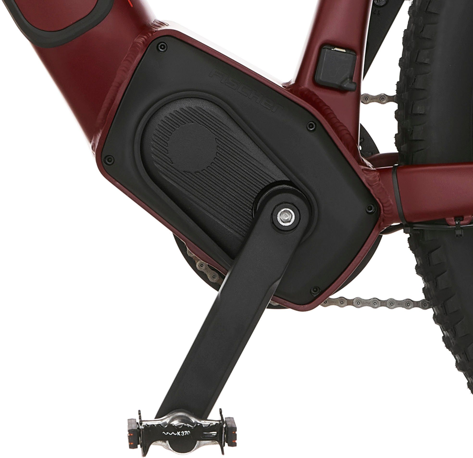 Fischer E-bike MONTIS 7.0I 630 Pedelec, elektrische fiets voor dames en heren, MTB
