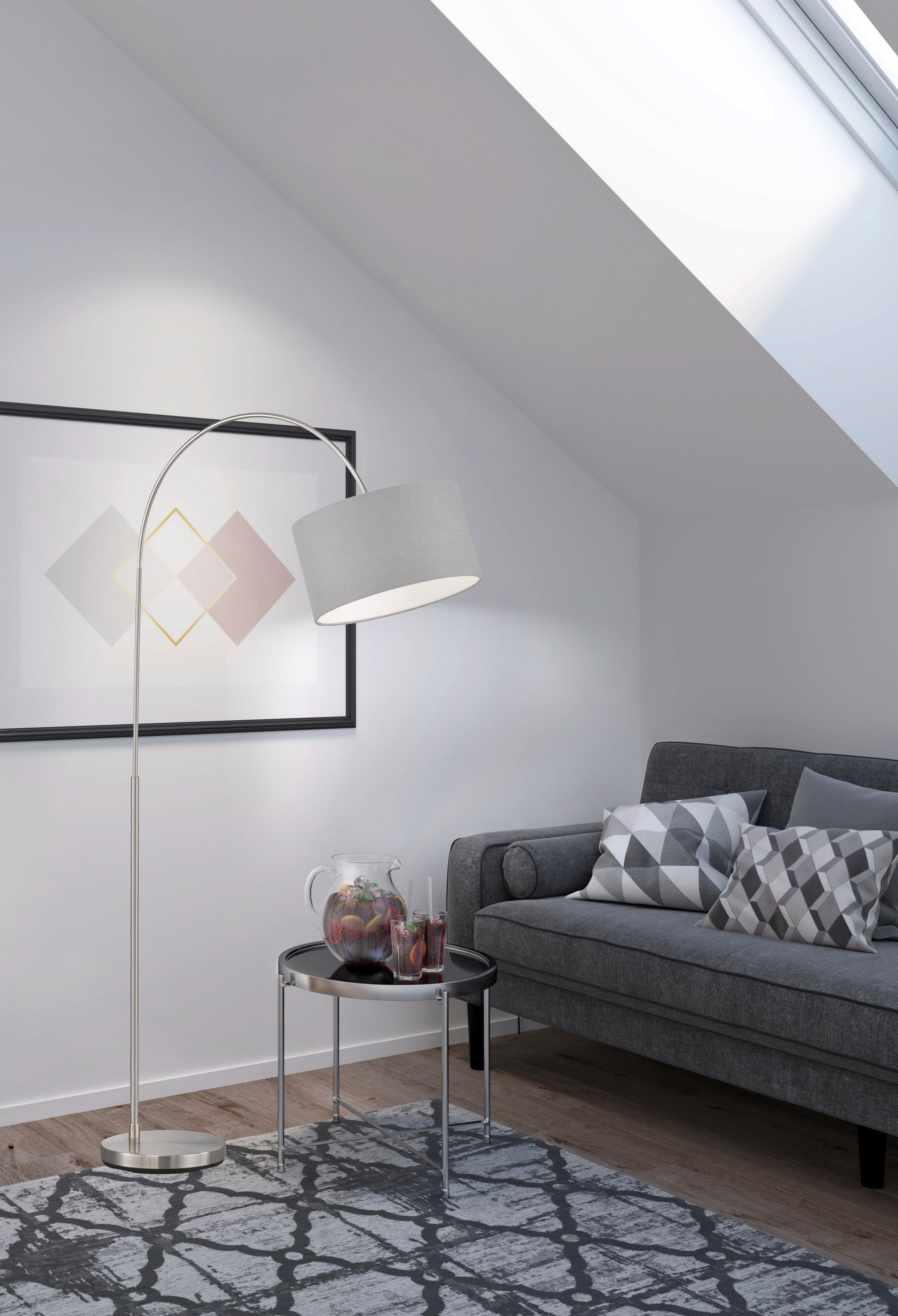 Honsel Leuchten Staande lamp Arc (1 stuk)