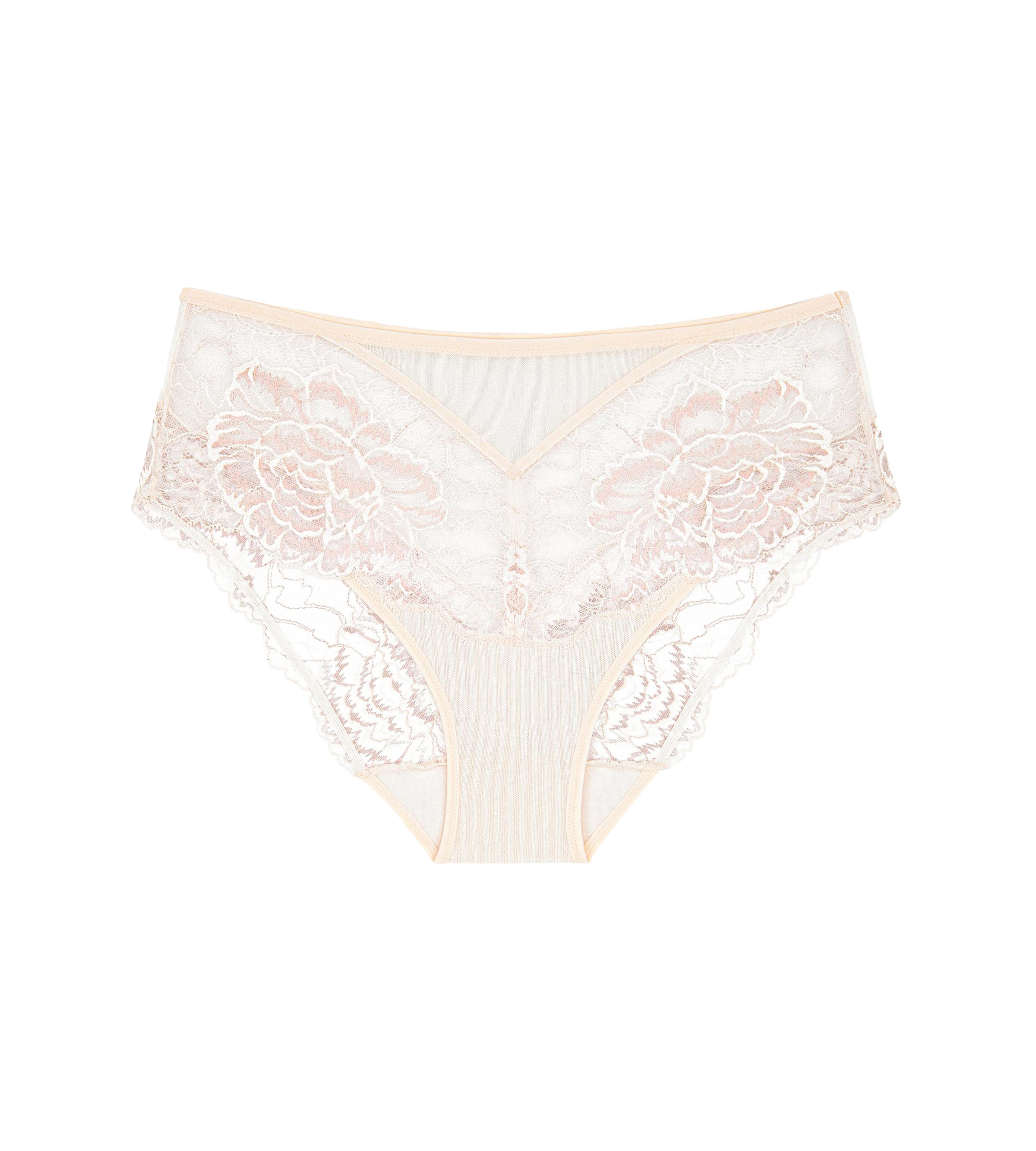 Triumph Slip Peony Florale Maxi met tule en kantdetails (1 stuk)