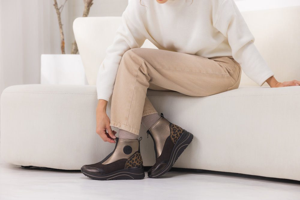 Remonte Sneakers met sleehak
