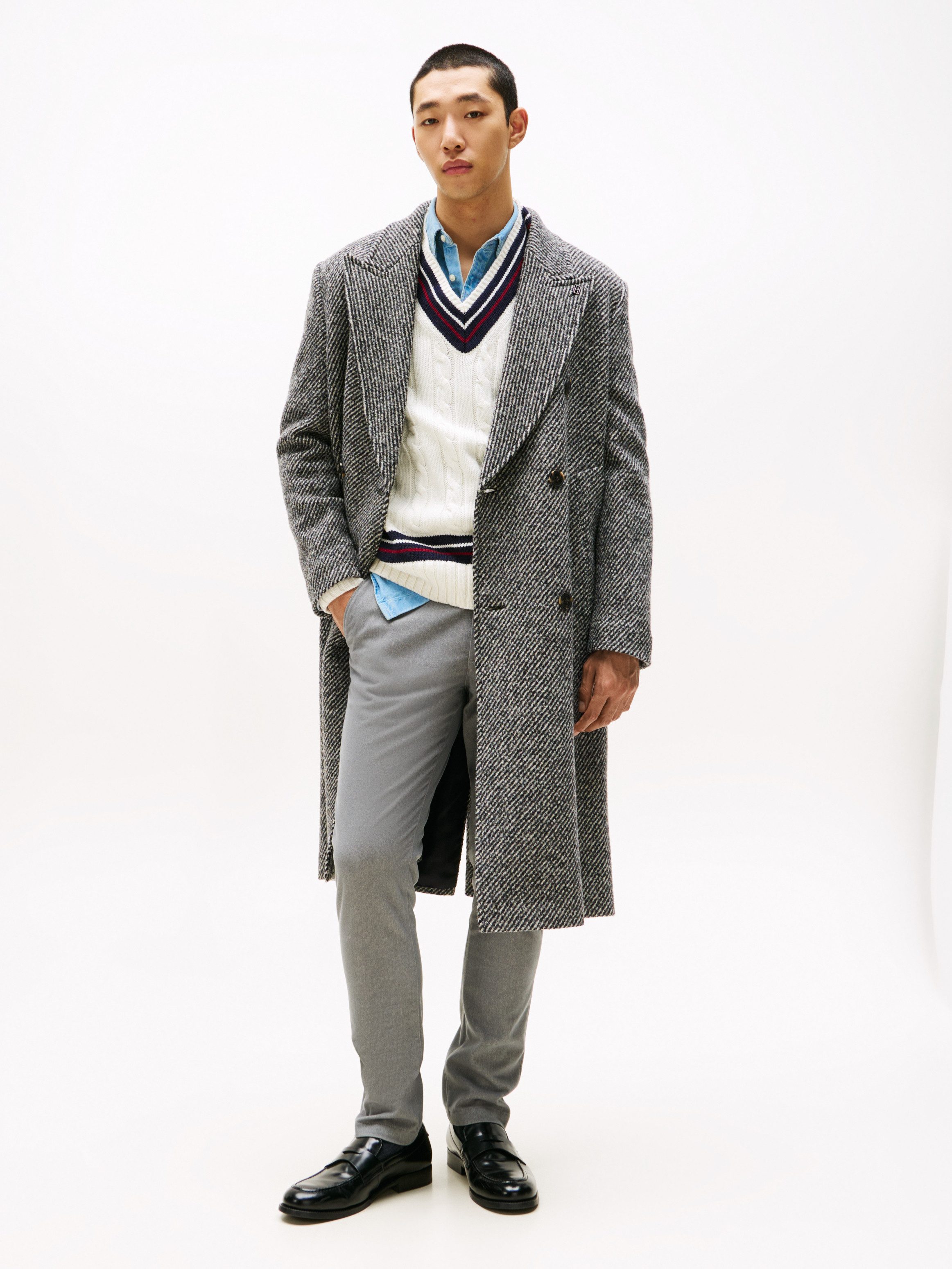 Tommy Hilfiger Chino BLEECKER BRUSHED MARL