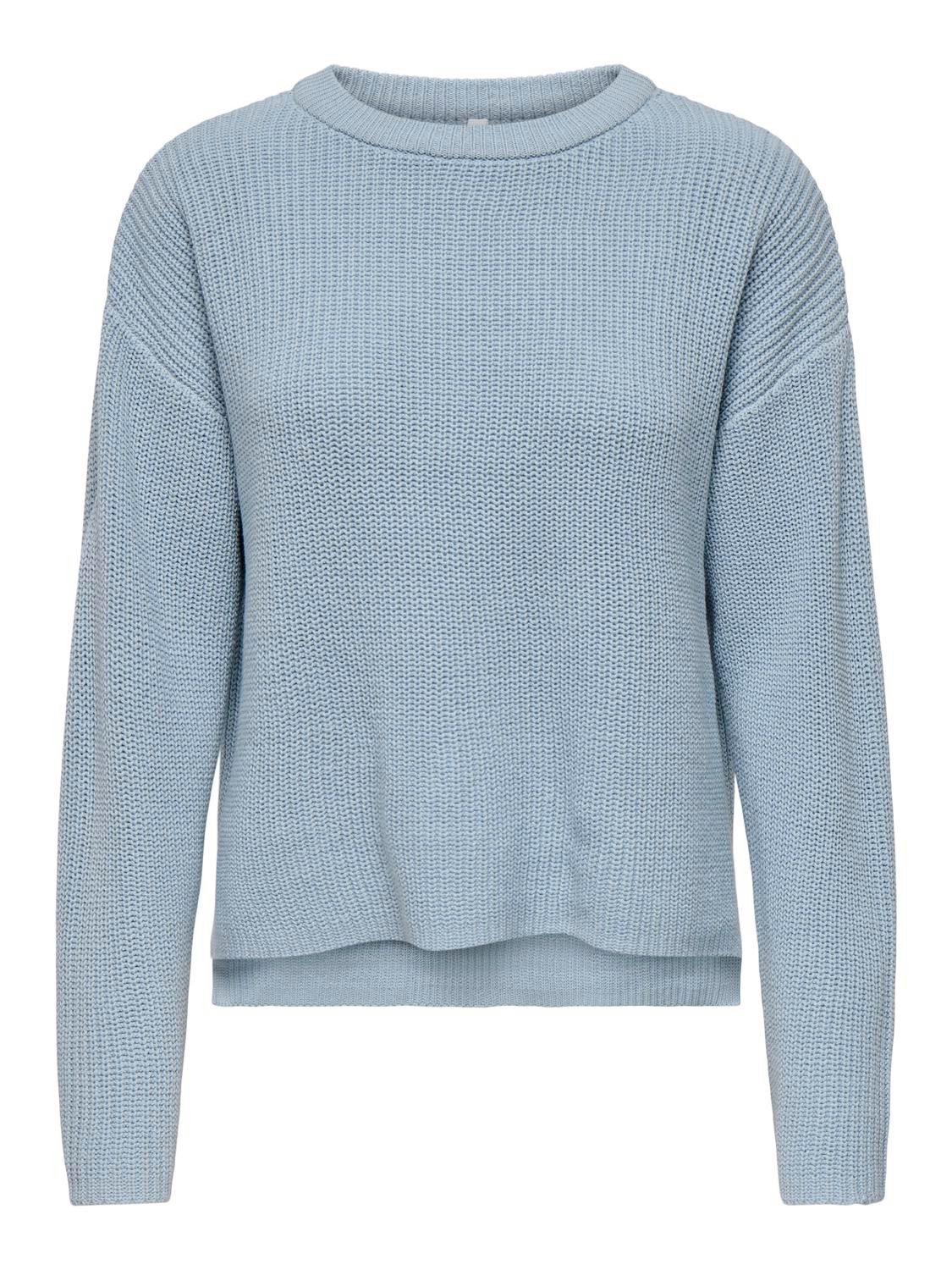 Only Trui met ronde hals ONLLUNA LS O-NECK PULLOVER KNT NCA