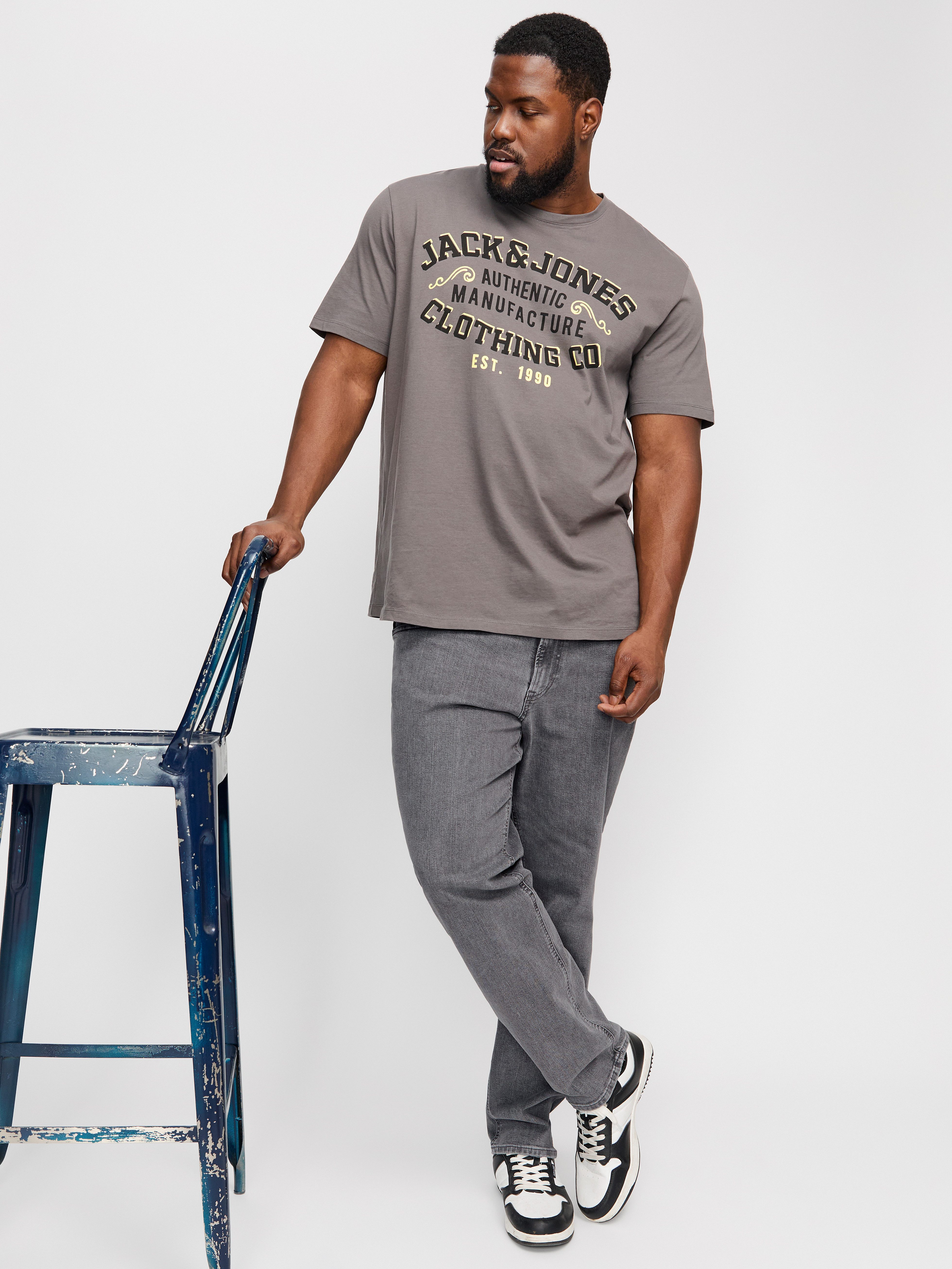 Jack & Jones PlusSize Slim fit jeans JJIGLENN JJORIGINAL MF 071 NOOS PLS