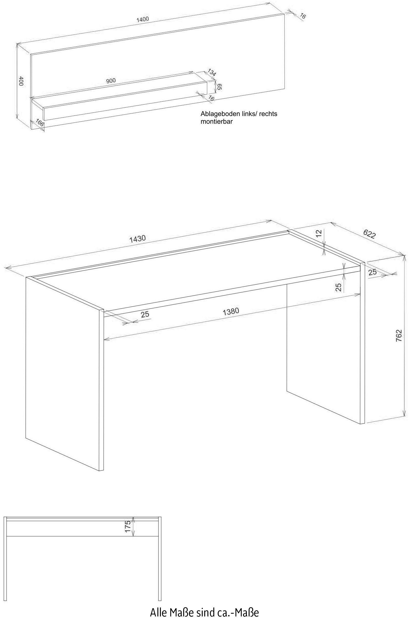 INOSIGN Set kantoormeubelen City/Giron (set, 2-delig)