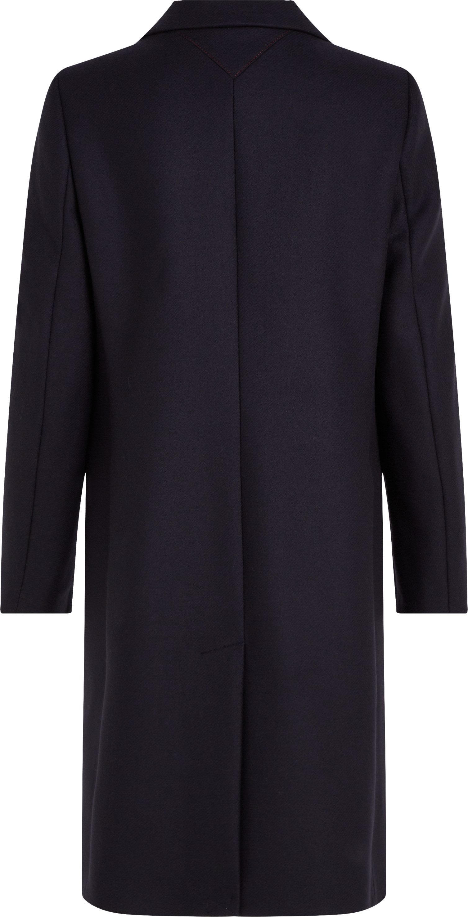 Tommy Hilfiger Lange jas met gestempeld logo