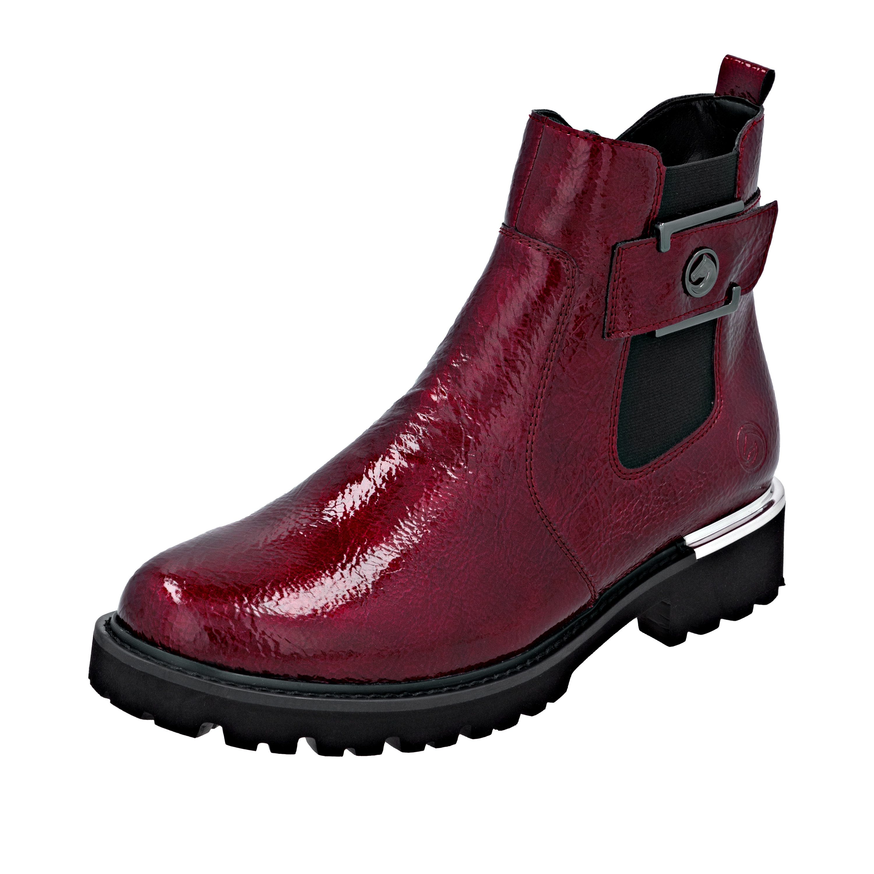Remonte Chelsea-boots blokhak, laarzen, enkellaars met praktische binnenrits