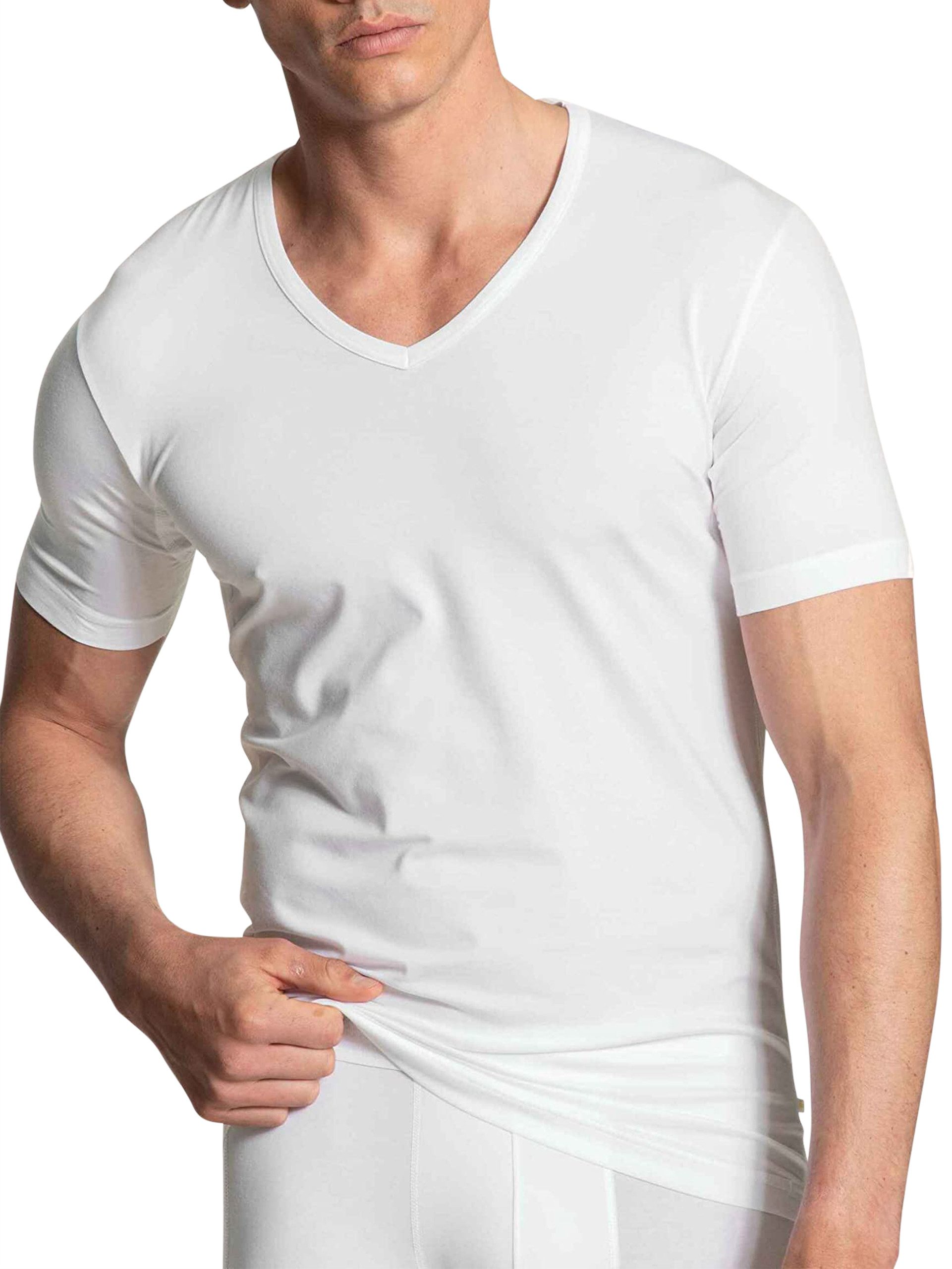 CALIDA Shirttop Focus met casual v-hals