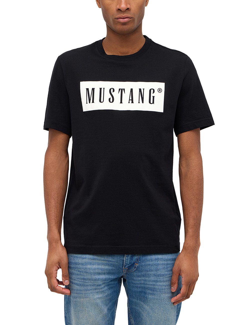 Mustang Shirt met print Austin