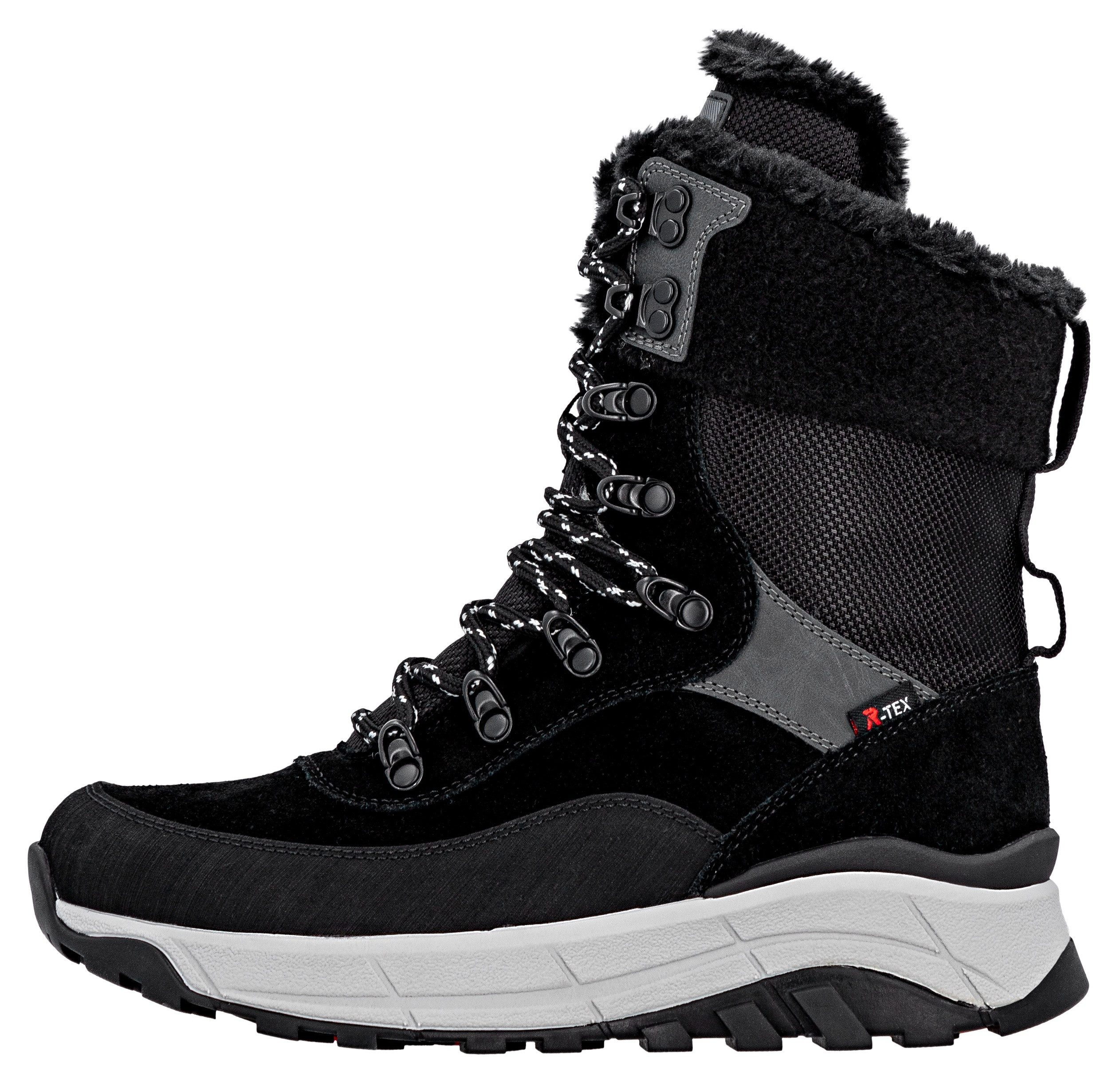 RIEKER Sport Winterlaarzen snow boots, outdoor ankle boots, tex equipment, fiber grip sole