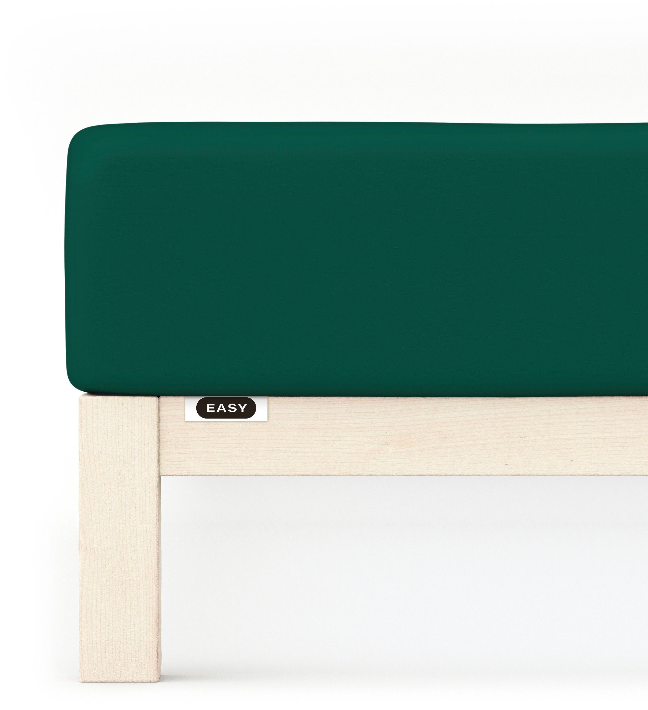 Schlafgut Hoeslaken EASY jersey elastaan MADE IN GREEN by OEKO-TEX® (1 stuk)