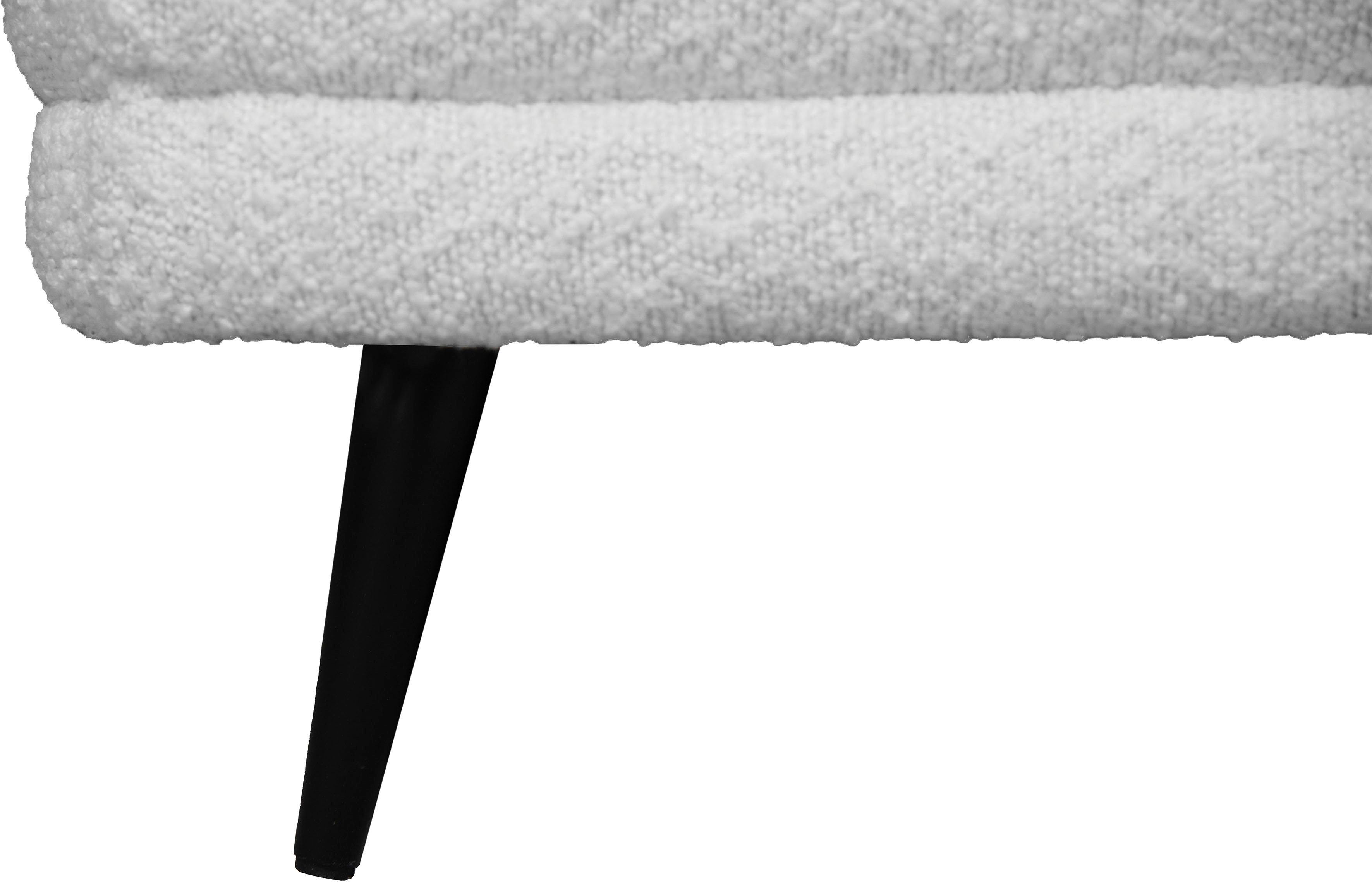 Leonique Fauteuil Ashly in 3 overtrekvarianten, bouclé, fluwelige look en zachte structuurstof.