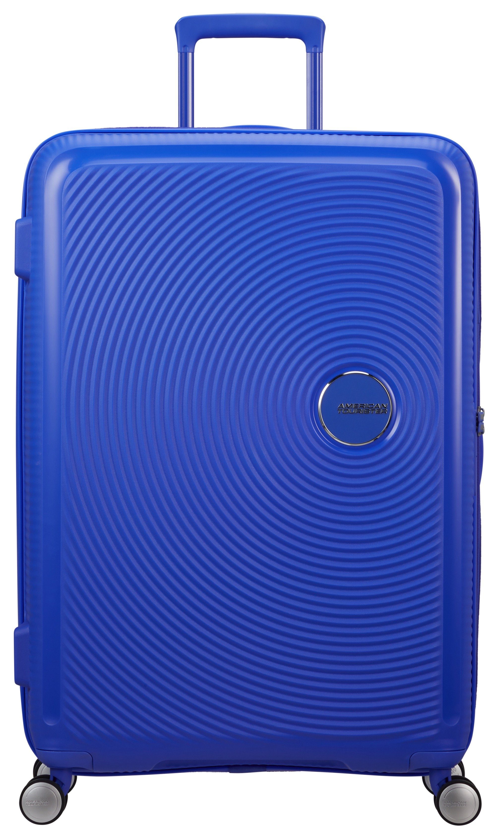 American Tourister Hardshell-trolley SOUNDBOX 77 Reiskoffer trolley incheckbagage TSA-cijferslot volumevergroting unisex koffers & reistassen blauw