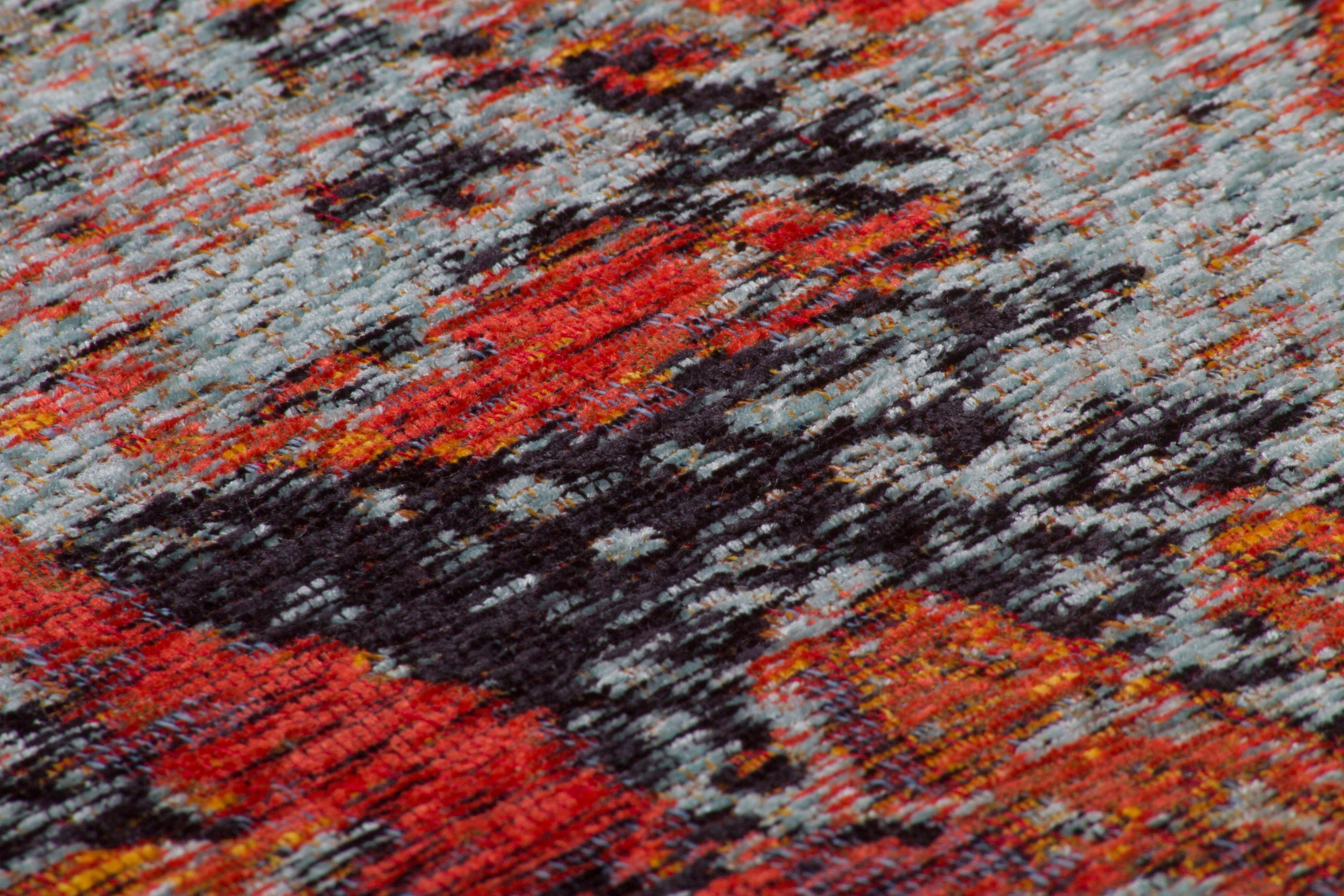 Bruno Banani Vloerkleed Wallim Abstract design, laagpolig vloerkleed, gemakkelijk in onderhoud, robuust