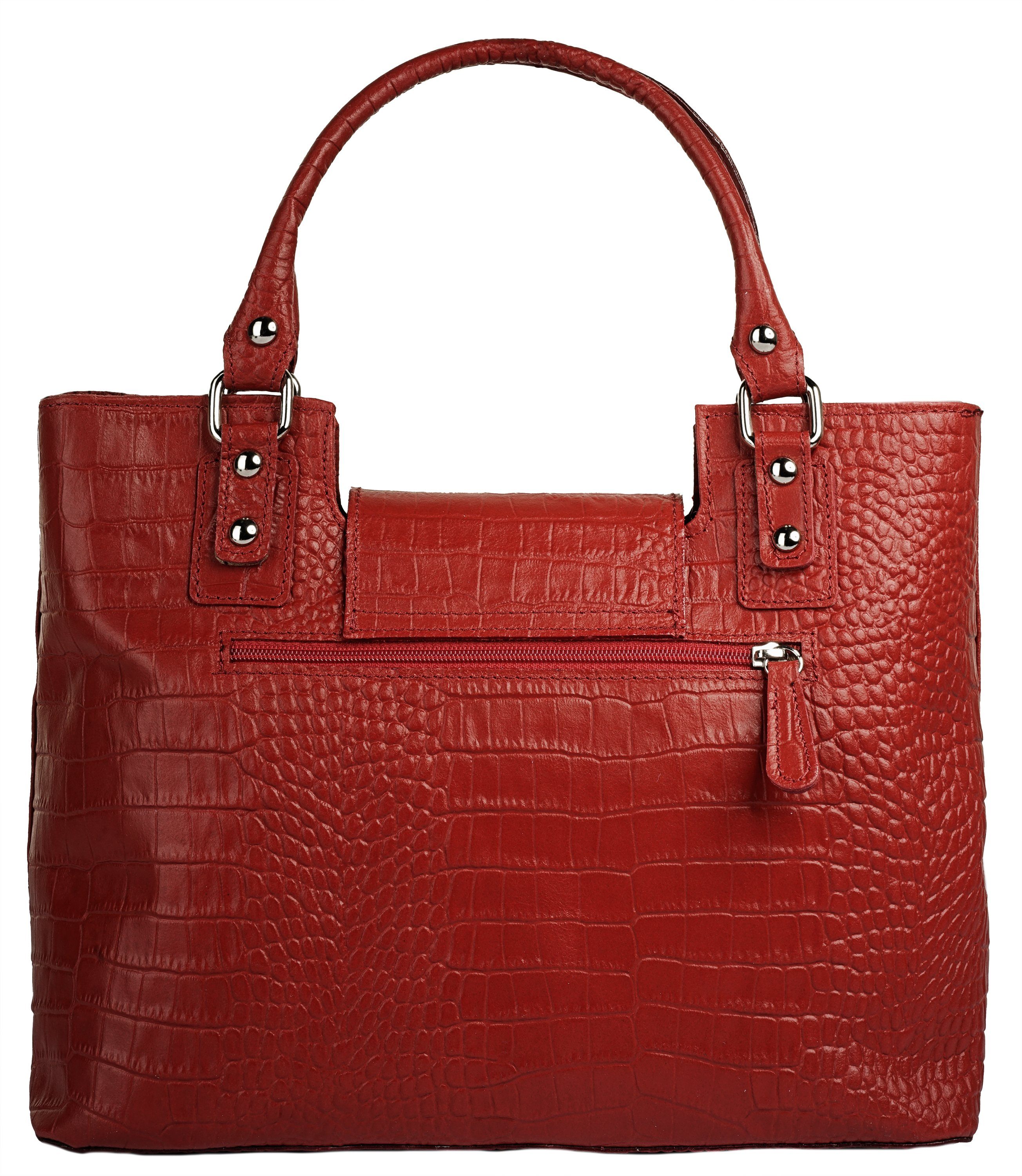 Cluty Tas echt leer, made in italy