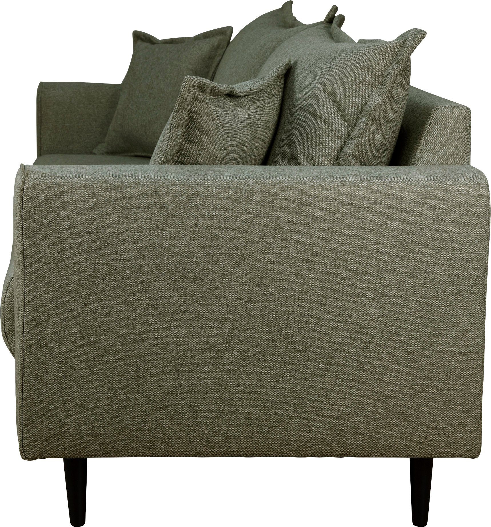 Home affaire 2-zitsbank VEYRAS, hoog zitcomfort, afmetingen B/D/H: 162/84/76 cm