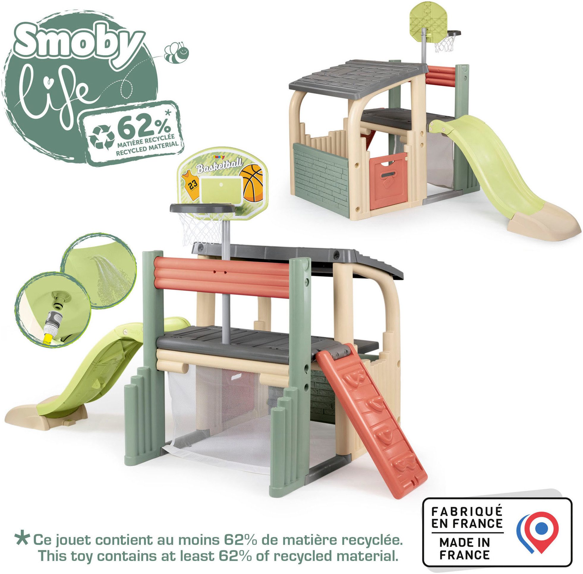 Smoby Klimrek Smoby Life, Klettergerüst Fun Center