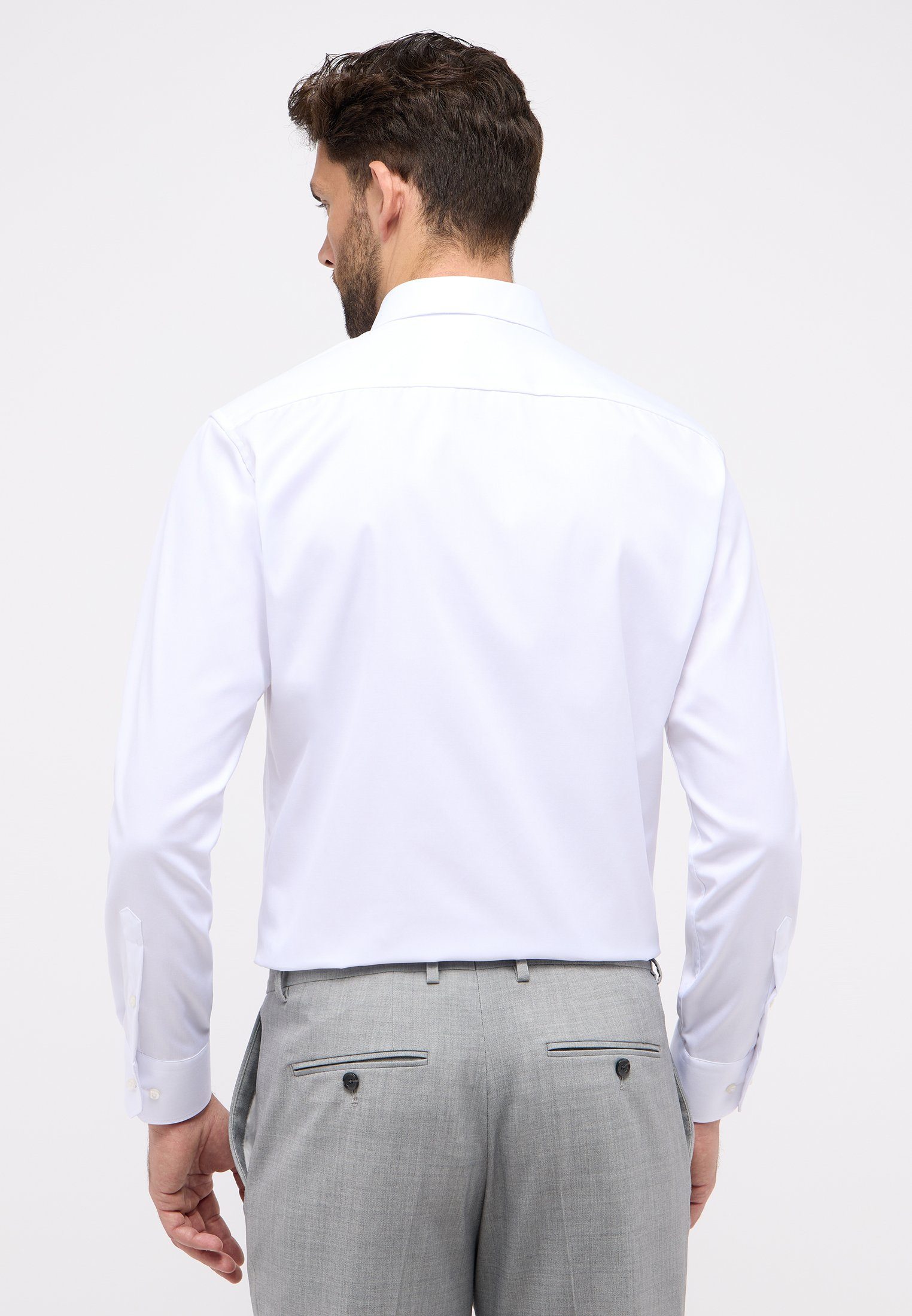 Eterna Overhemd met lange mouwen MODERN FIT NON IRON (strijkvrij)