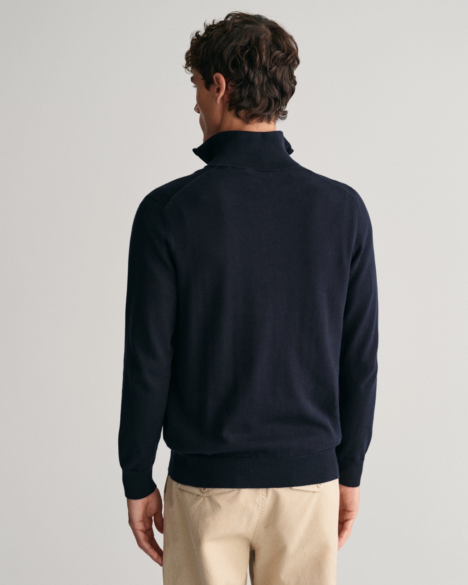 Gant Schipperstrui CLASSIC COTTON HALF ZIP