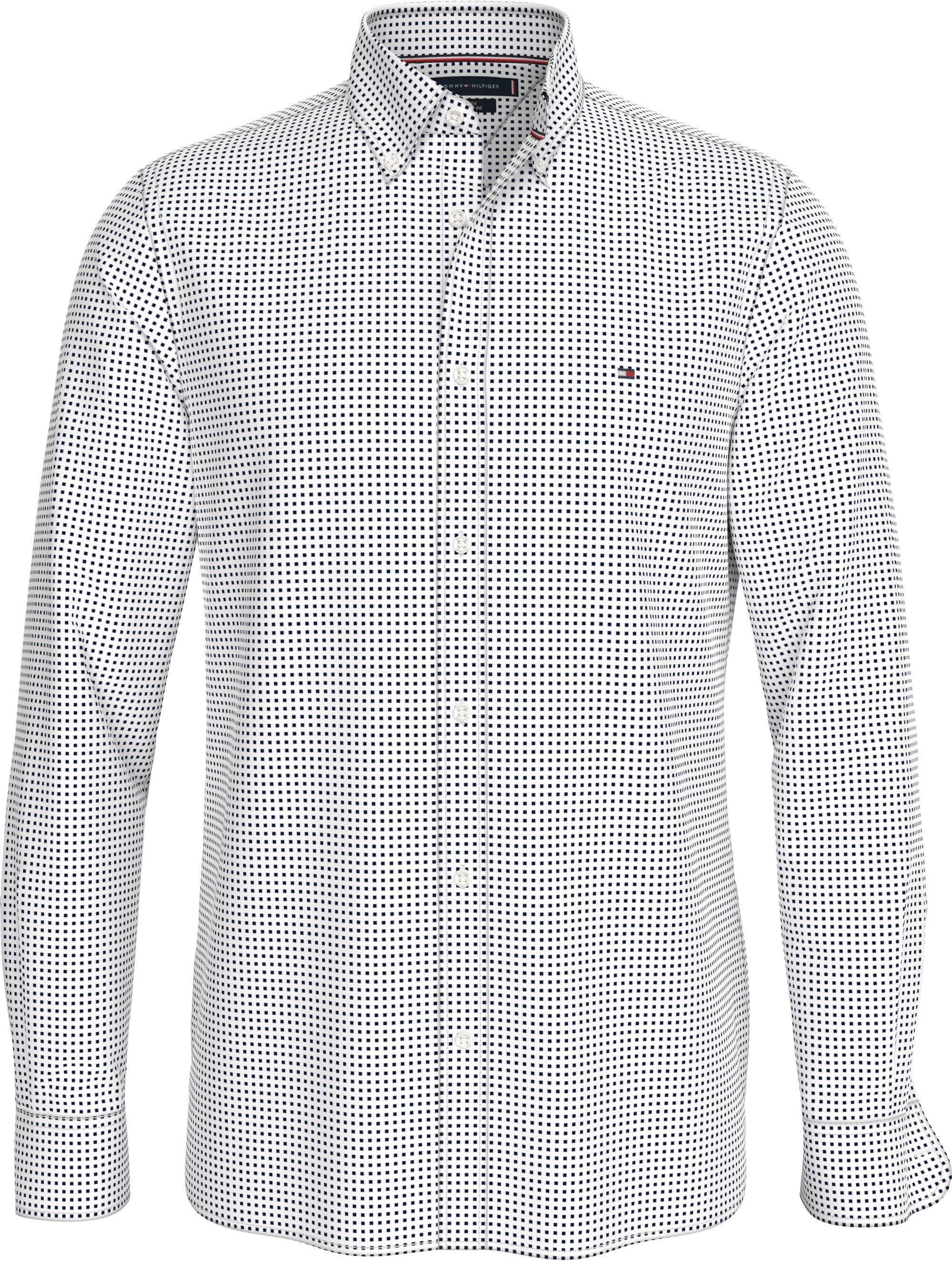 Tommy Hilfiger Businessoverhemd MICRO PRINT SF SHIRT
