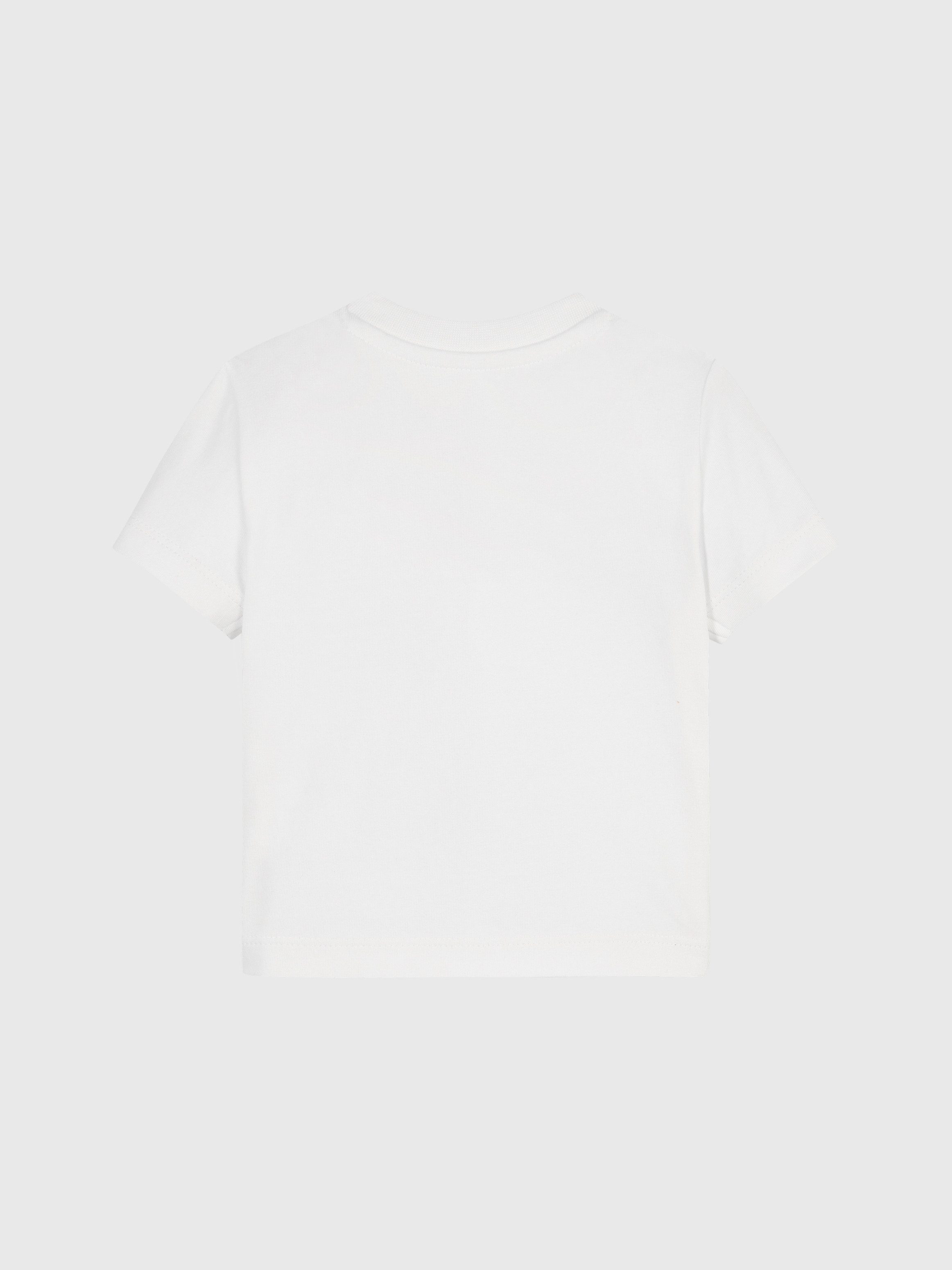 Calvin Klein T-shirt MONOGRAM SS T-SHIRT voor baby’s tot 2 jaar, met logo-print