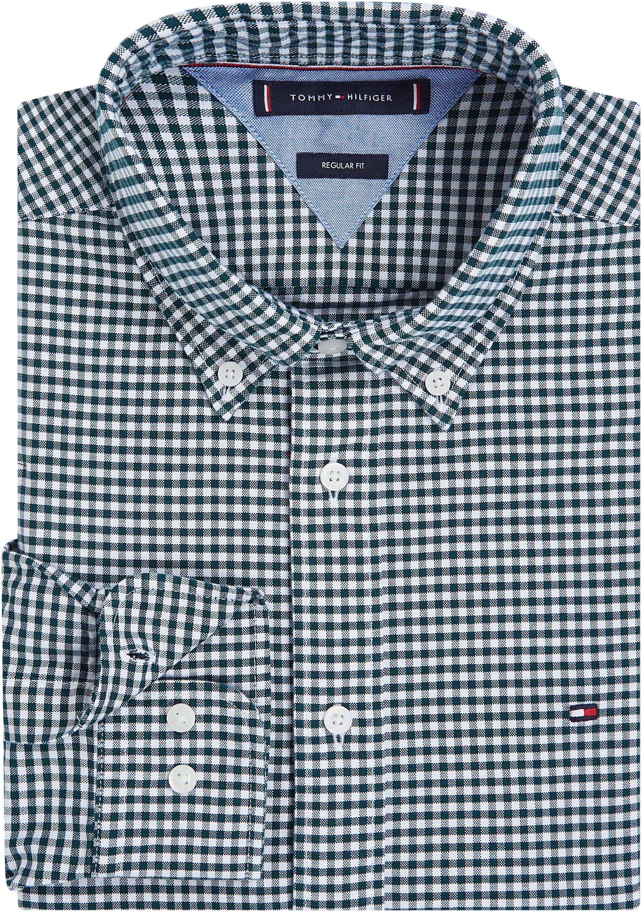 Tommy Hilfiger Overhemd met lange mouwen HERITAGE OXFORD GINGHAM RF SHIRT