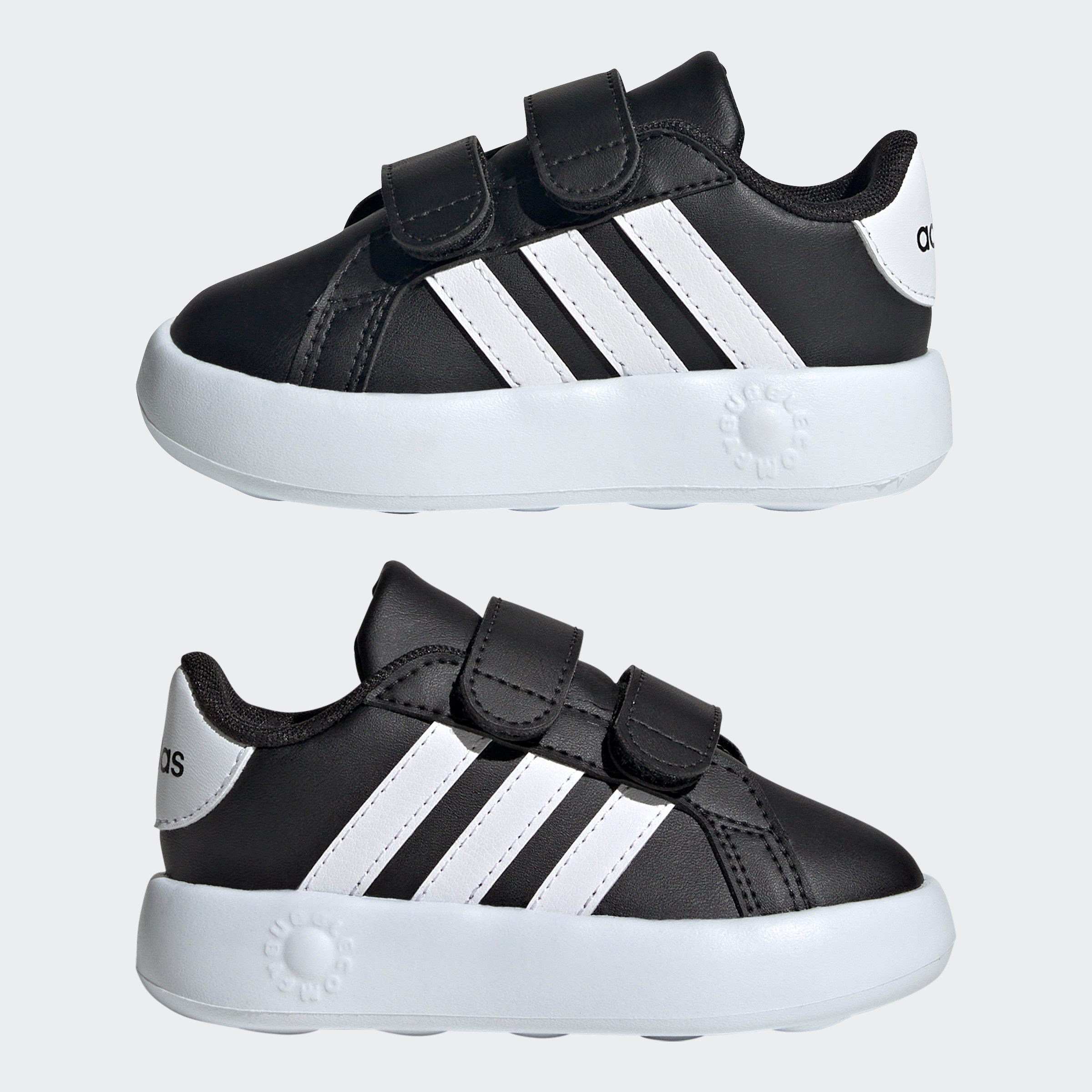 adidas Sportswear Klittenbandschoenen GRAND COURT 2.0 KIDS Design geïnspireerd op de adidas Superstar, voor kinderen