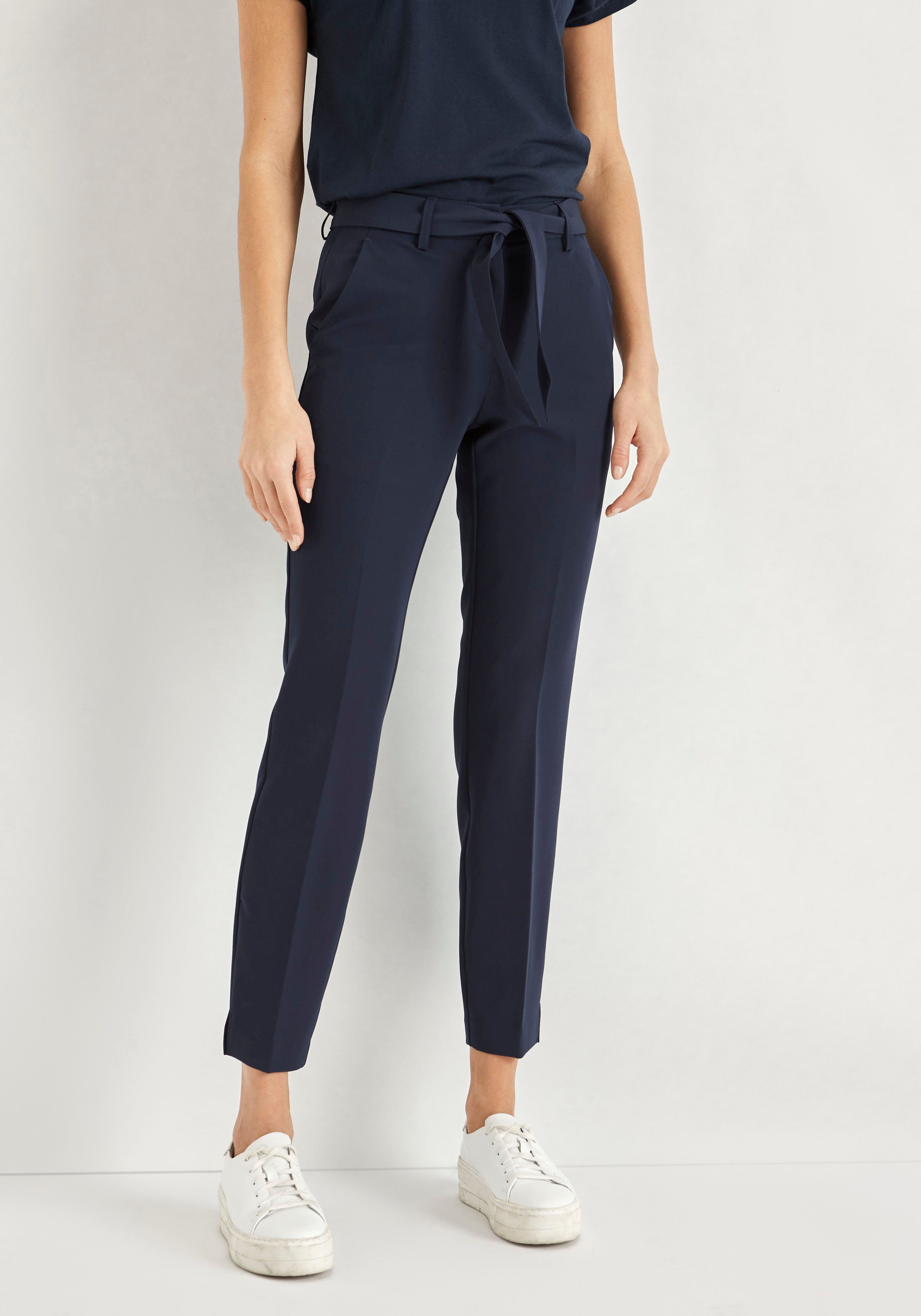 HECHTER PARIS Pantalon met bindceintuur nieuwe collectie (set, 2-delig, Met een bindceintuur)