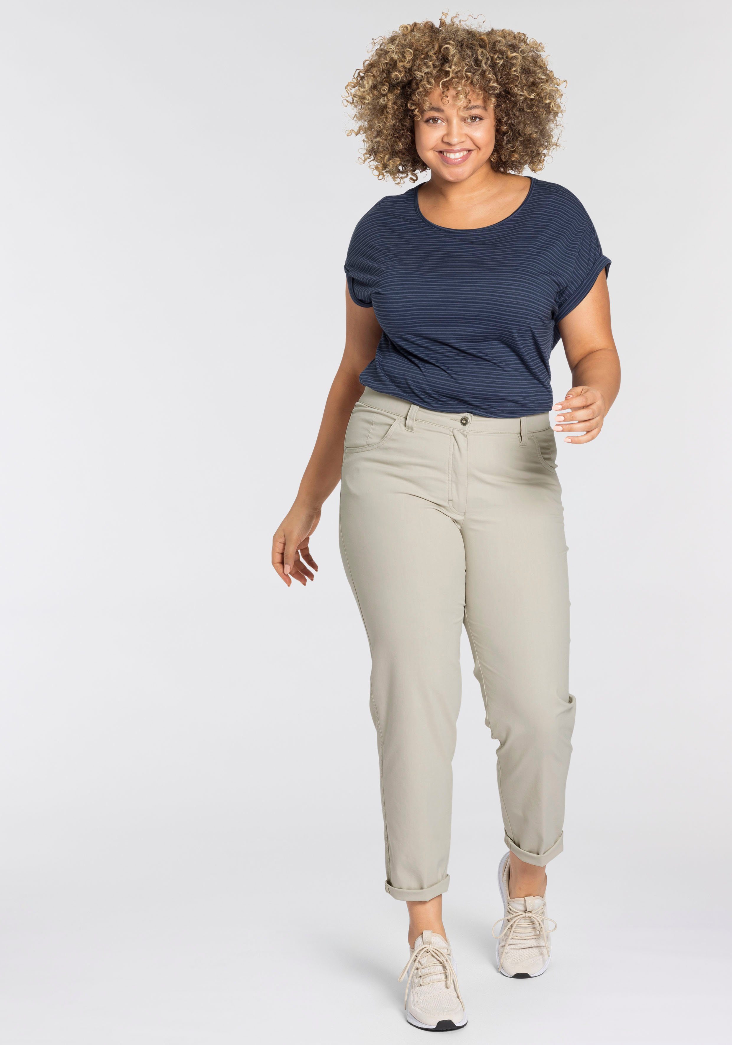 KjBRAND Chino Betty Chino met comfortband